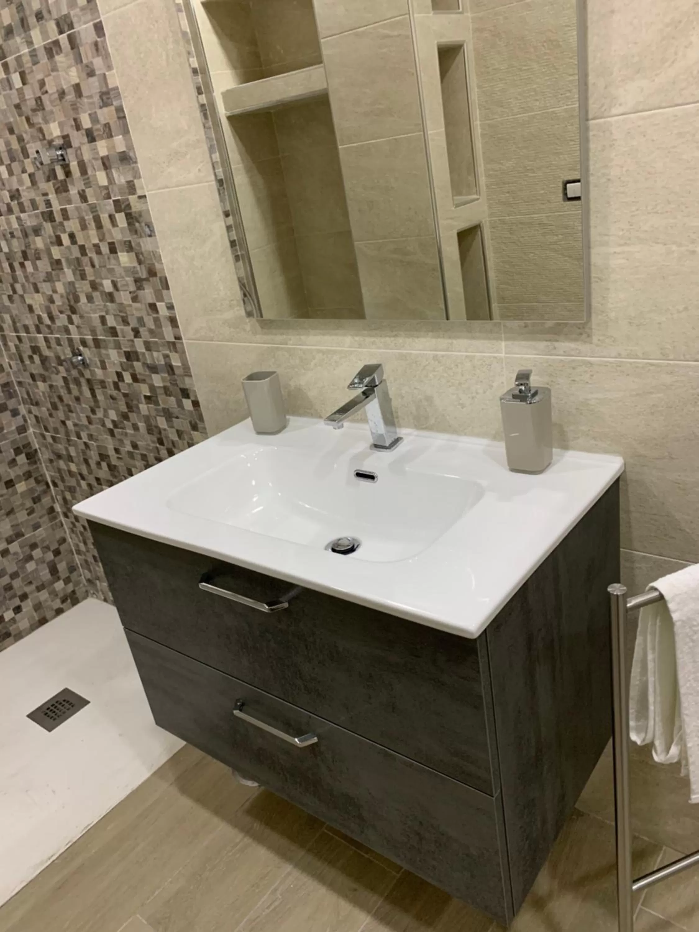 Bathroom in La Rosa del Vesuvio