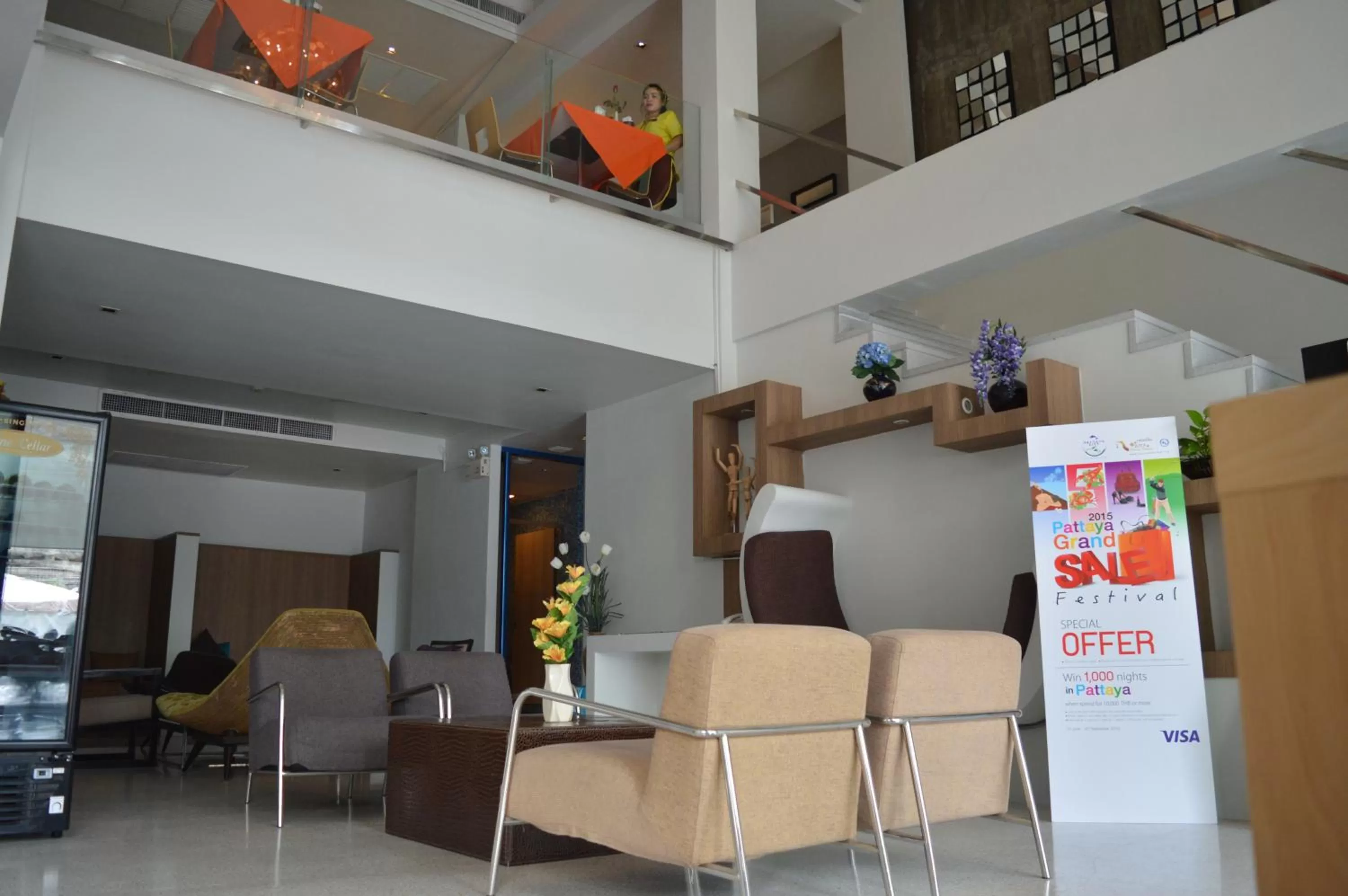 Lobby or reception in AYA Boutique Hotel Pattaya - SHA Plus