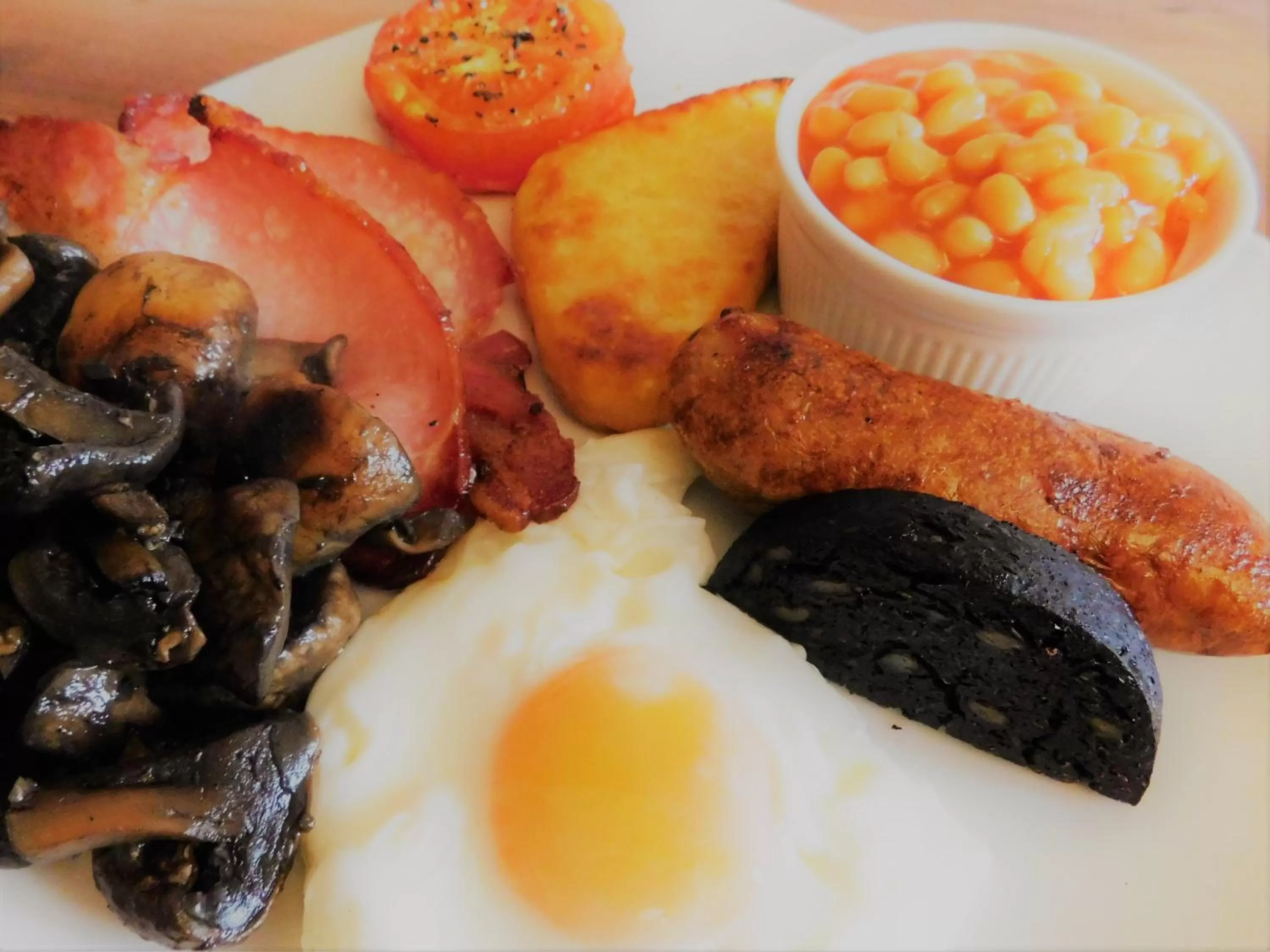 Food close-up in The Old Registry guest house
