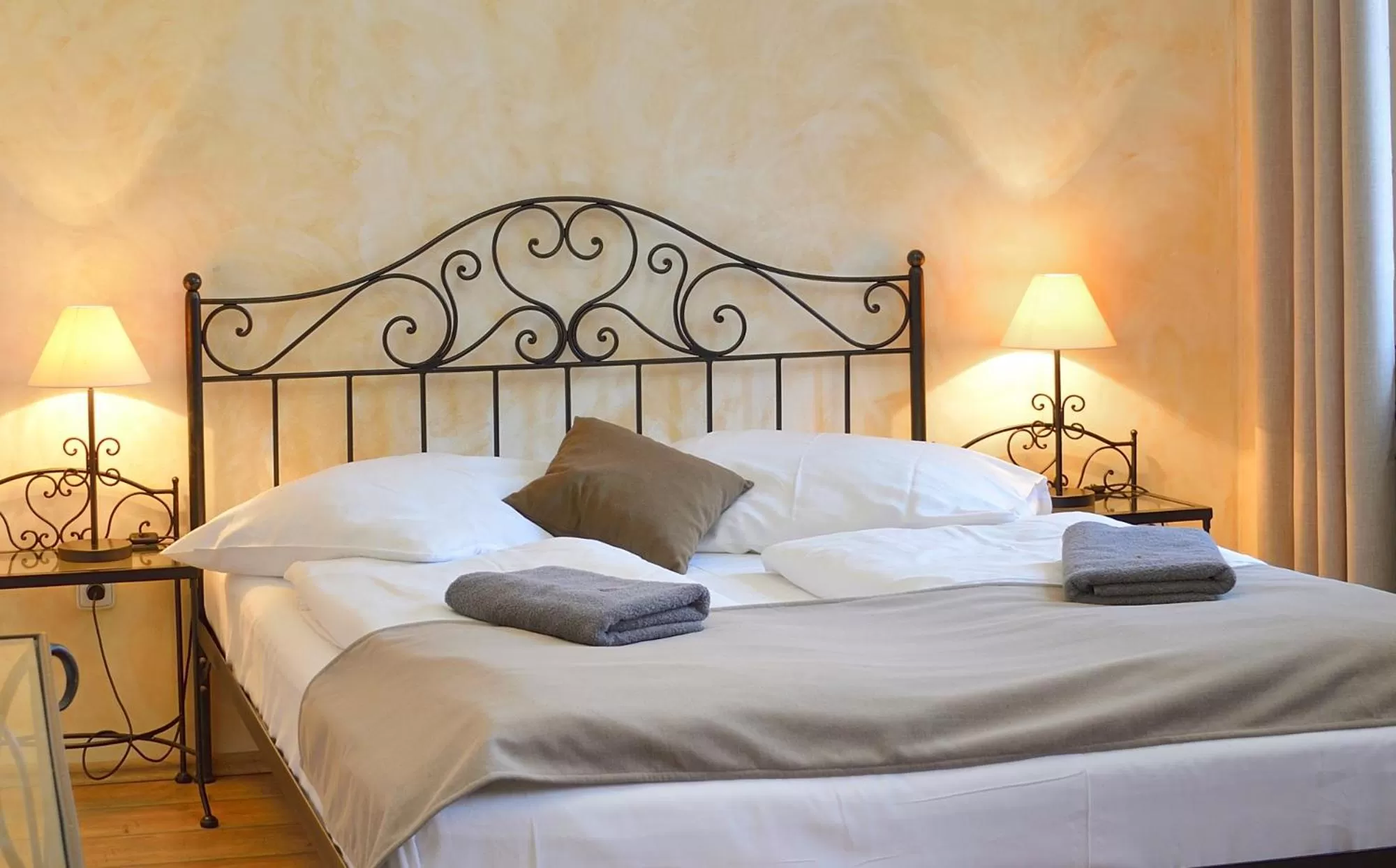 Bed in Hotel and restaurant Via Ironia