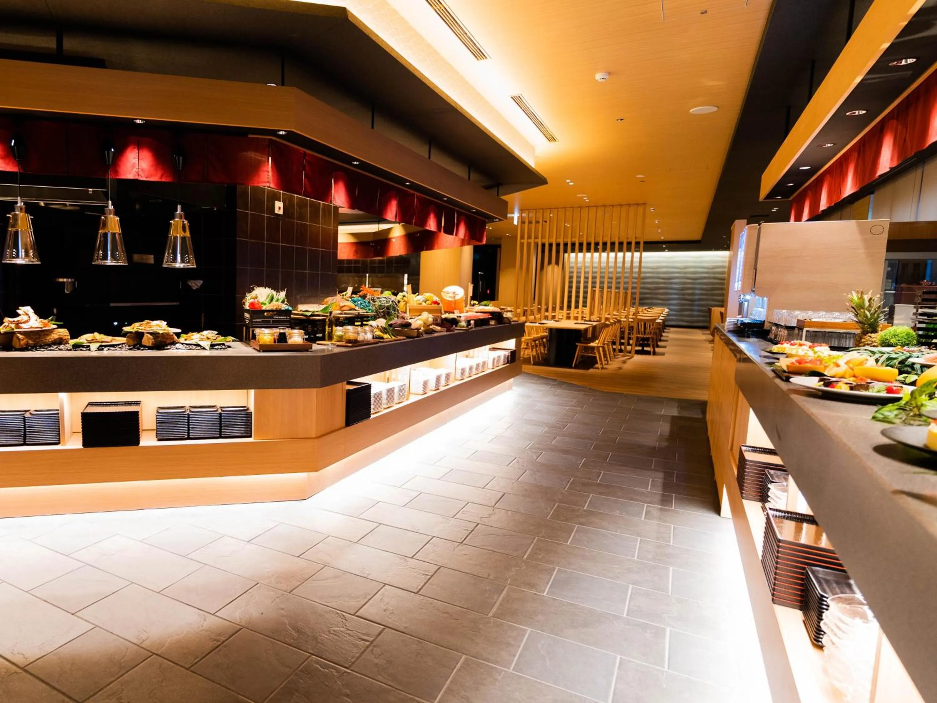 Restaurant/places to eat in Hakodate Yunokawa Onsen Umi to Akari Hewitt Resort