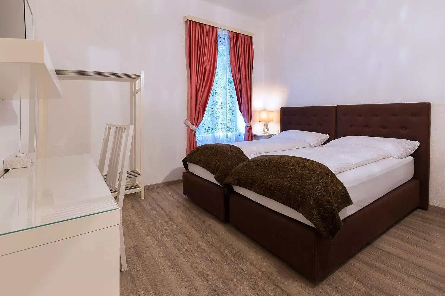 Bed in Hotel Croce Federale