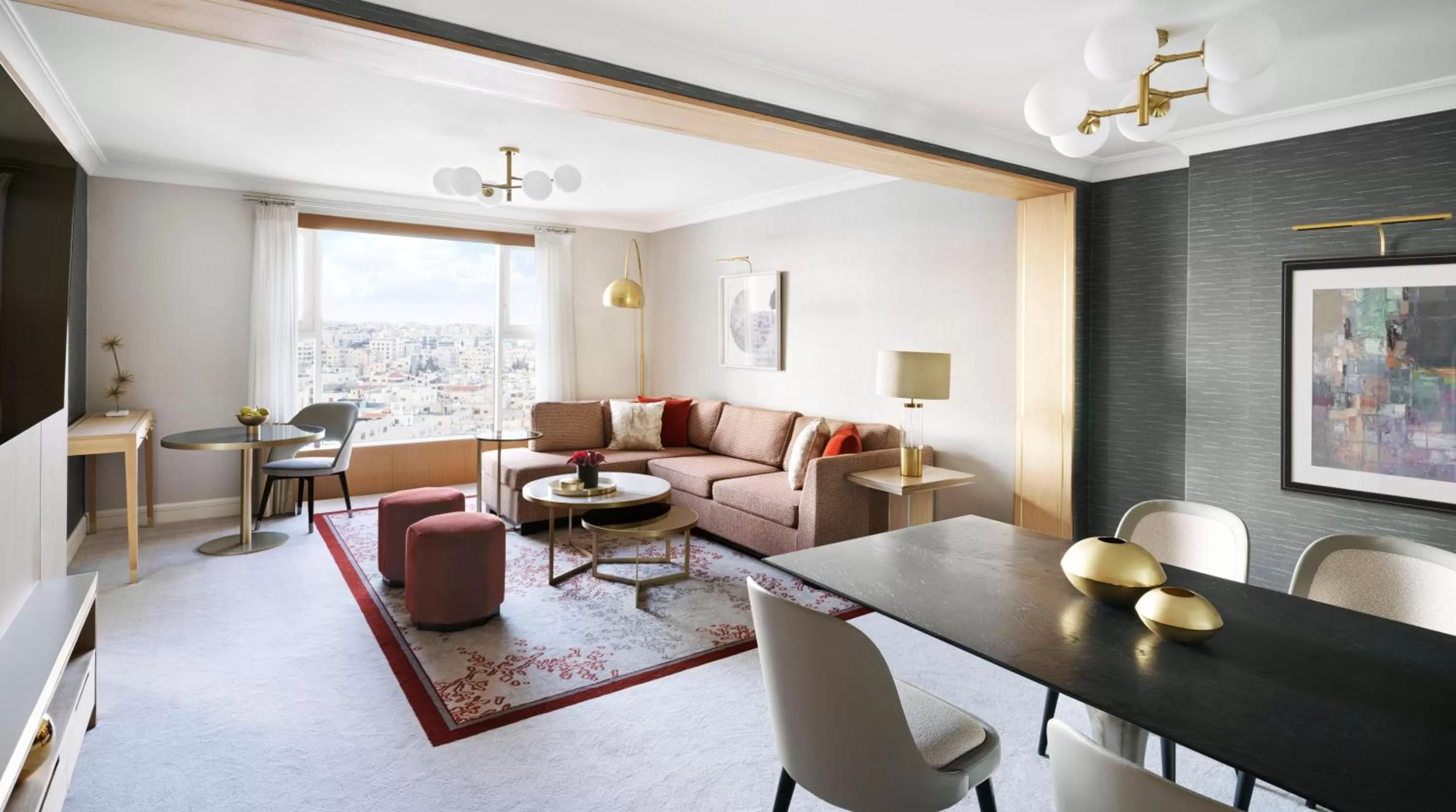 Living room in Four Seasons Hotel Amman