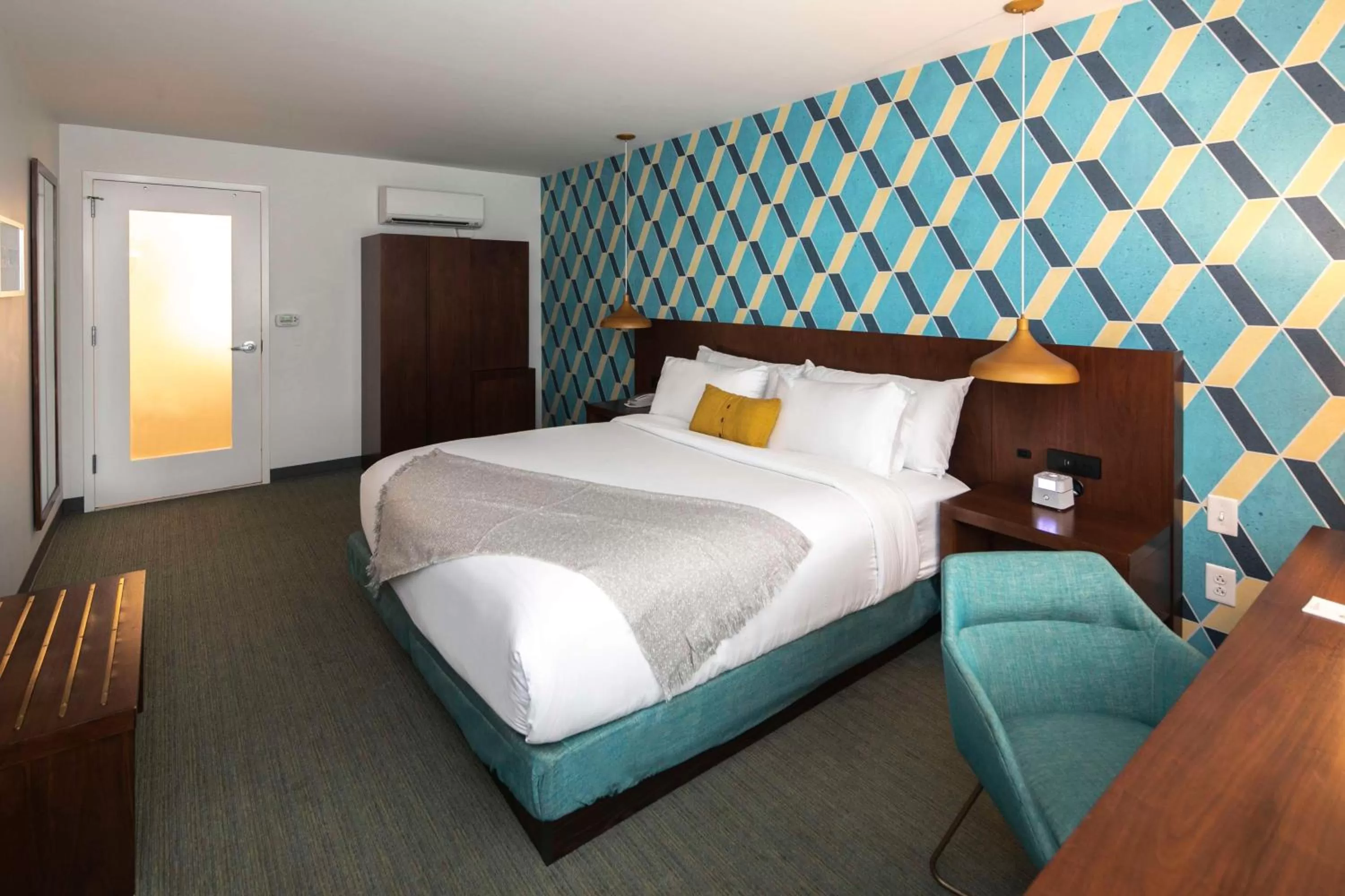 Bedroom, Bed in Unscripted Durham, Part of JDV by Hyatt