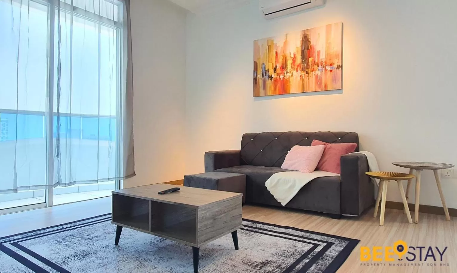 Seating Area in The Wave Suites Melaka by BEESTAY