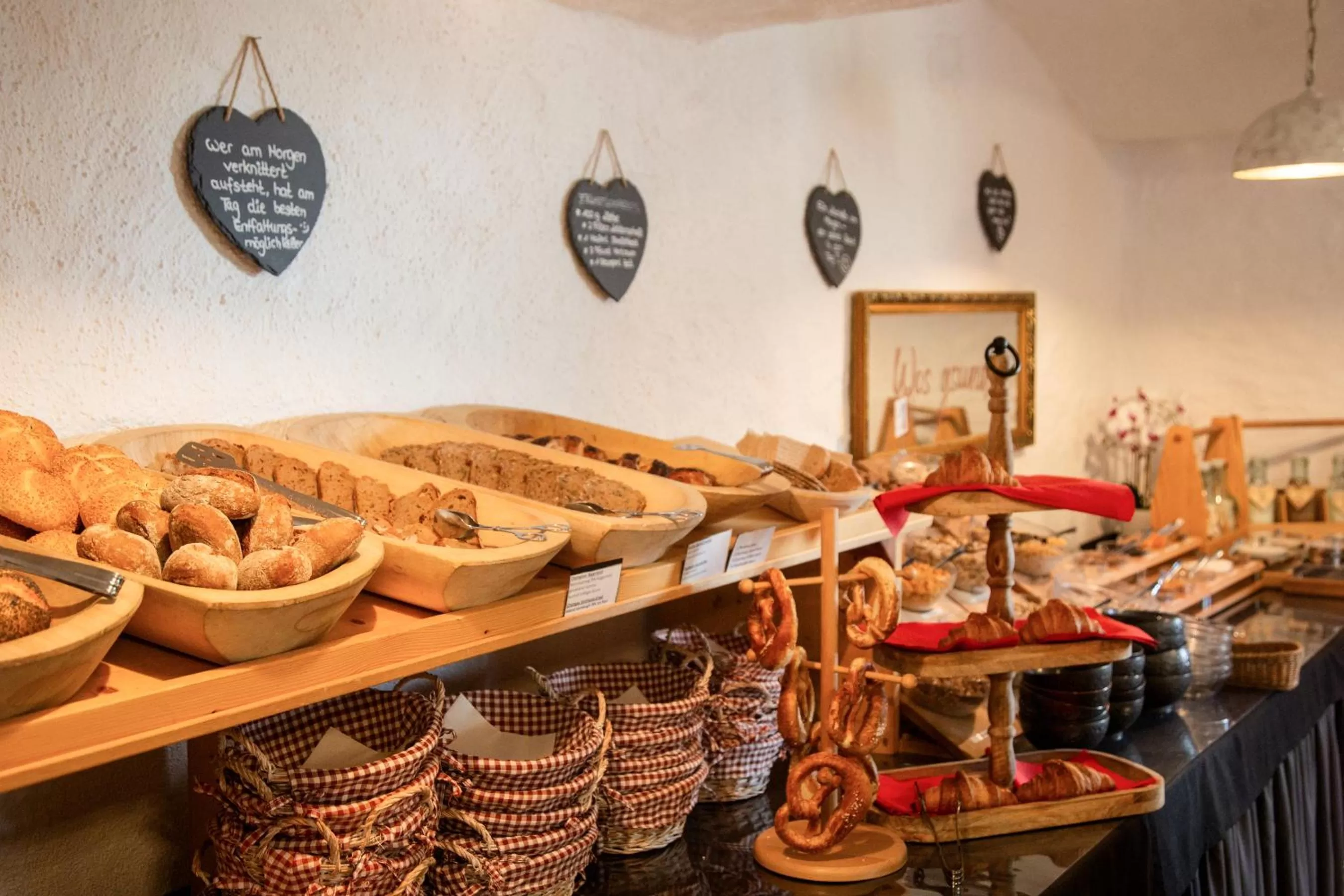 Buffet breakfast in Hotel Schlossblick Chiemsee