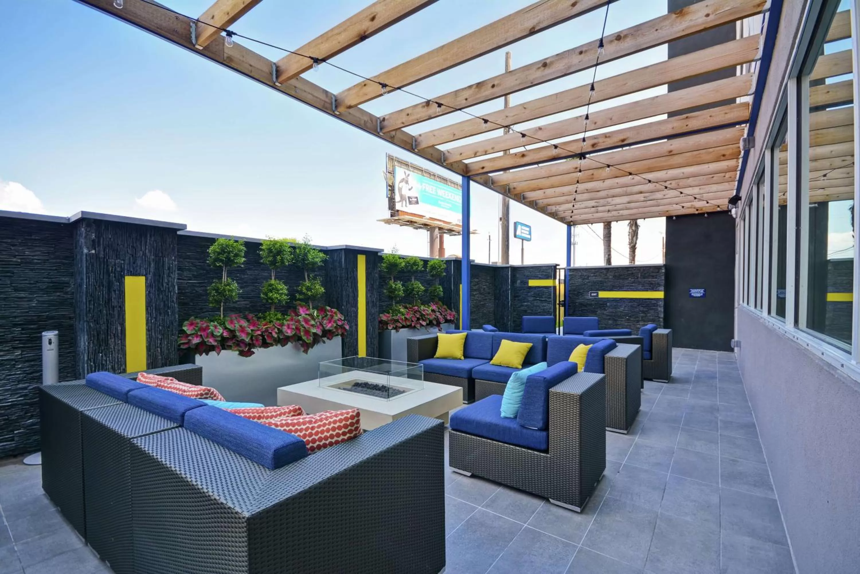 Patio in Tru By Hilton Corpus Christi South Padre Island Dr