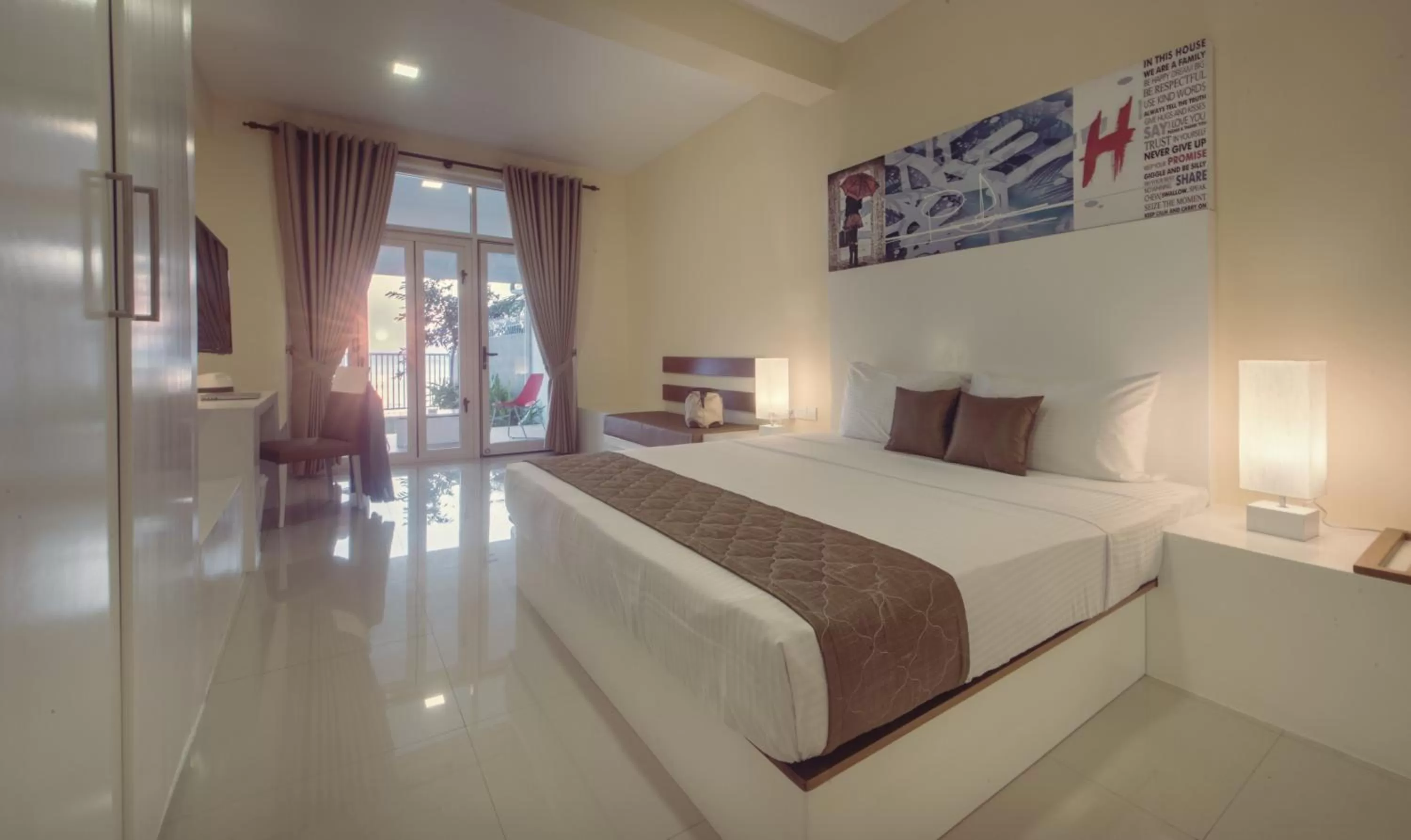 Photo of the whole room, Bed in Hush Lagoon 30