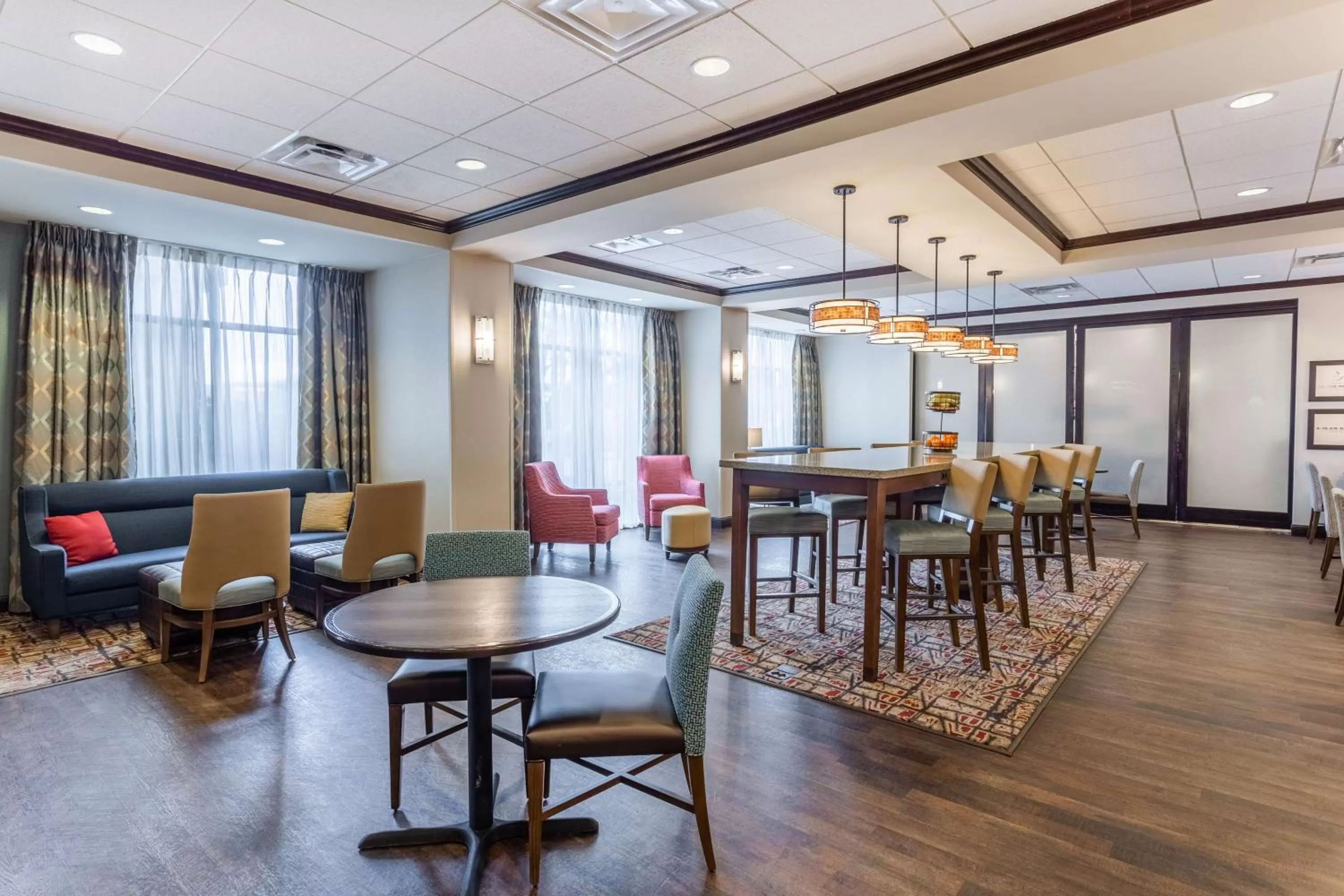 Lobby or reception in Hampton Inn Minneapolis/Shakopee