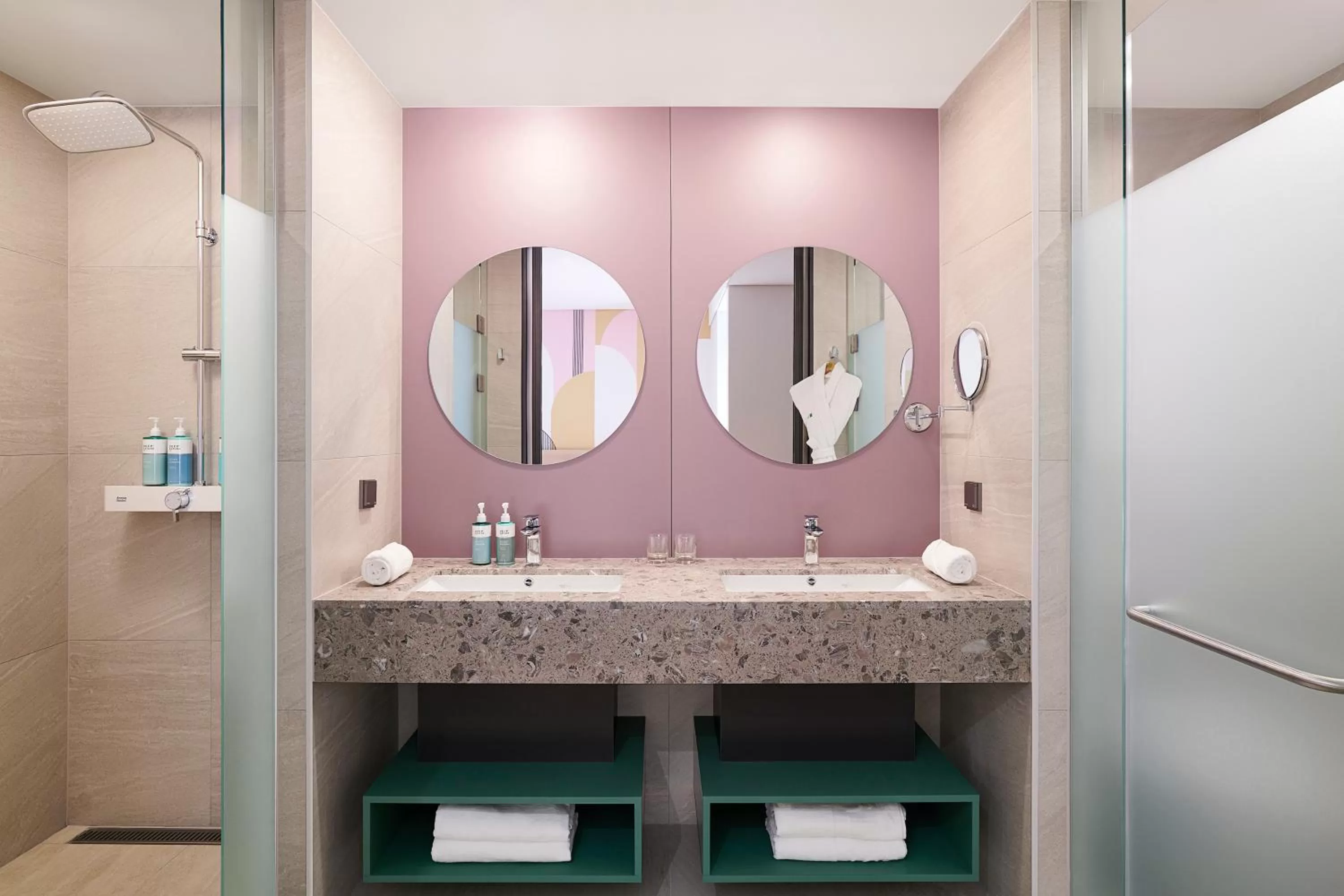 Bathroom in ibis Styles Ambassador Incheon Airport T2