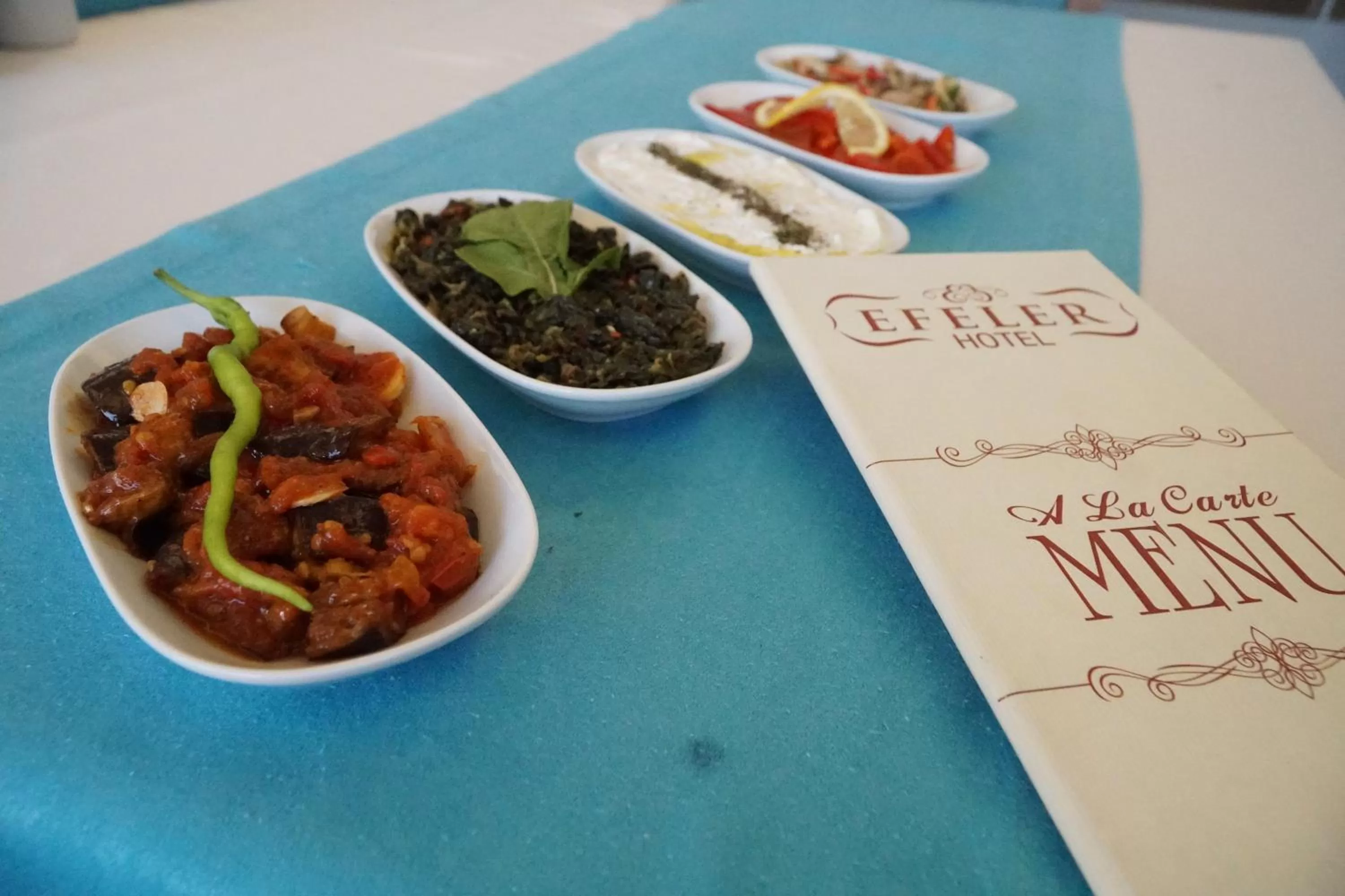 Food and drinks in Efeler Hotel