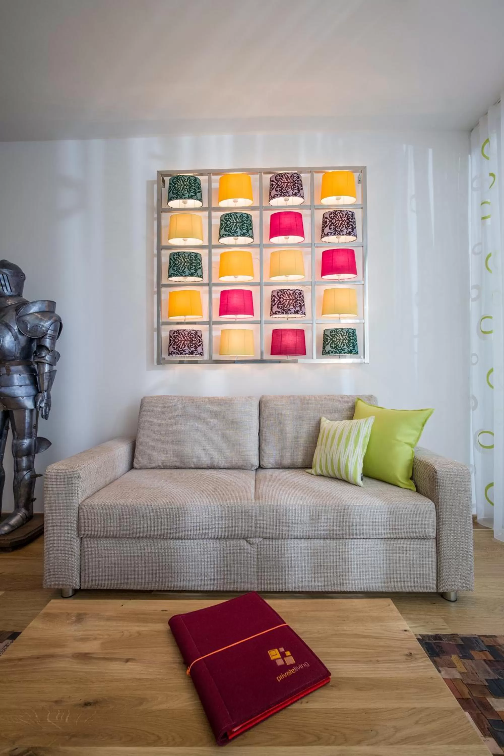 Seating Area in Private Living Apartments