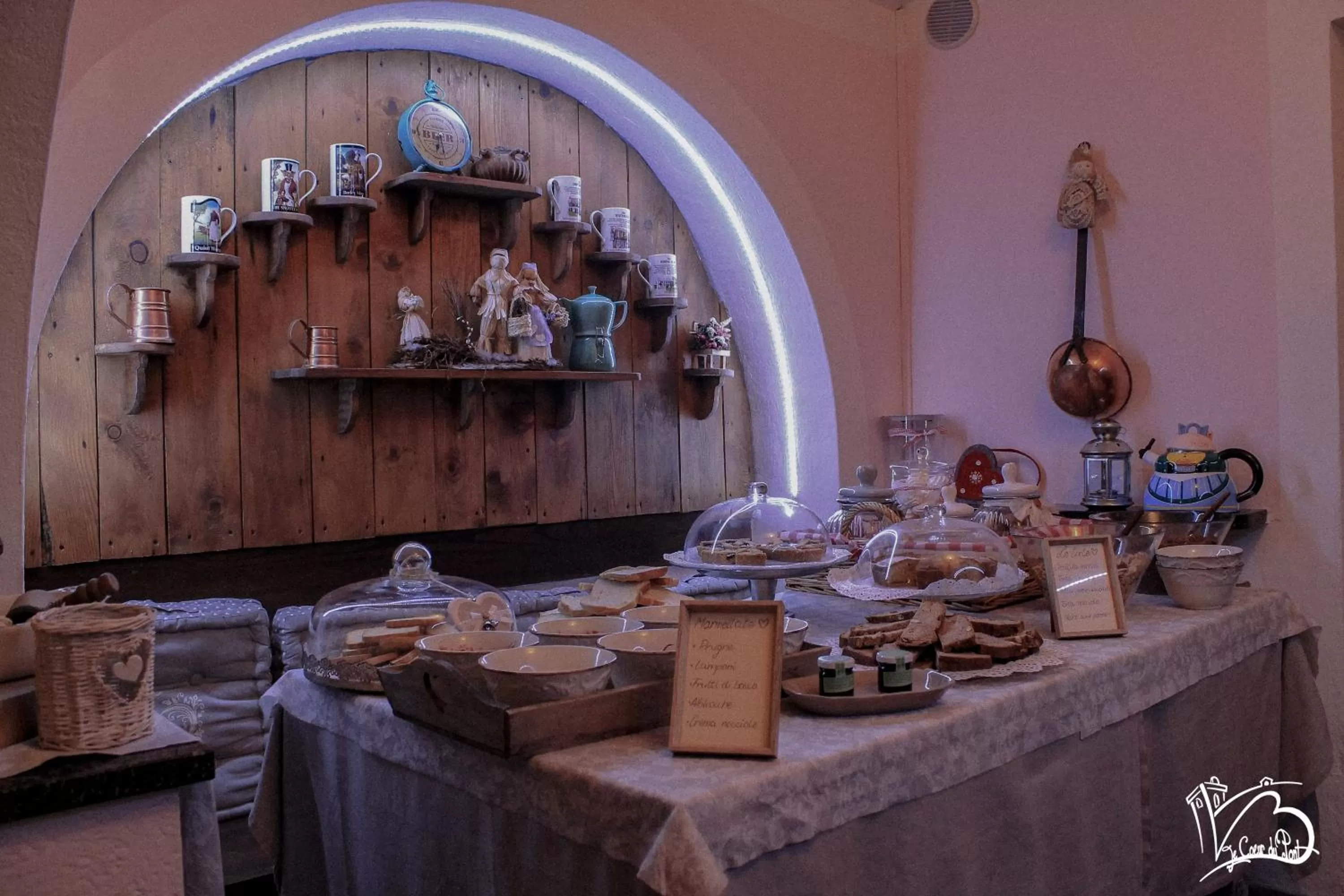 Breakfast in Le Coeur du Pont