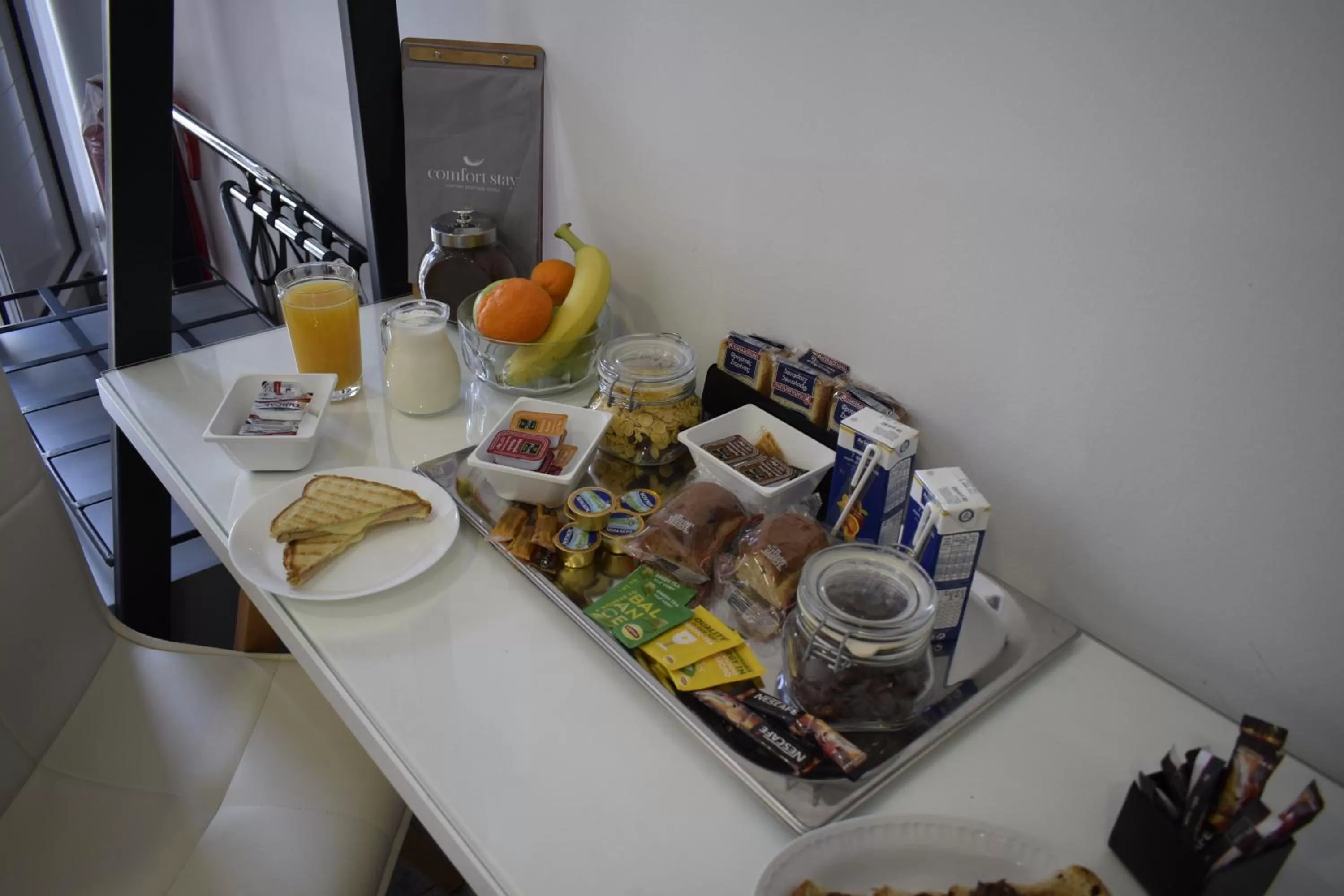 Continental breakfast in Comfort Stay Athens Airport Hotel - FREE shuttle from and to the airport