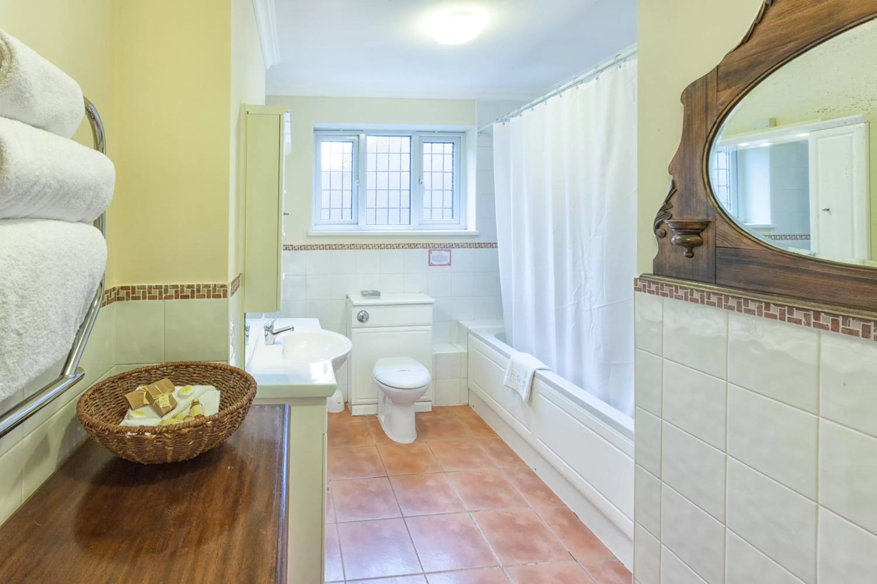 Bathroom in De Rougemont Manor