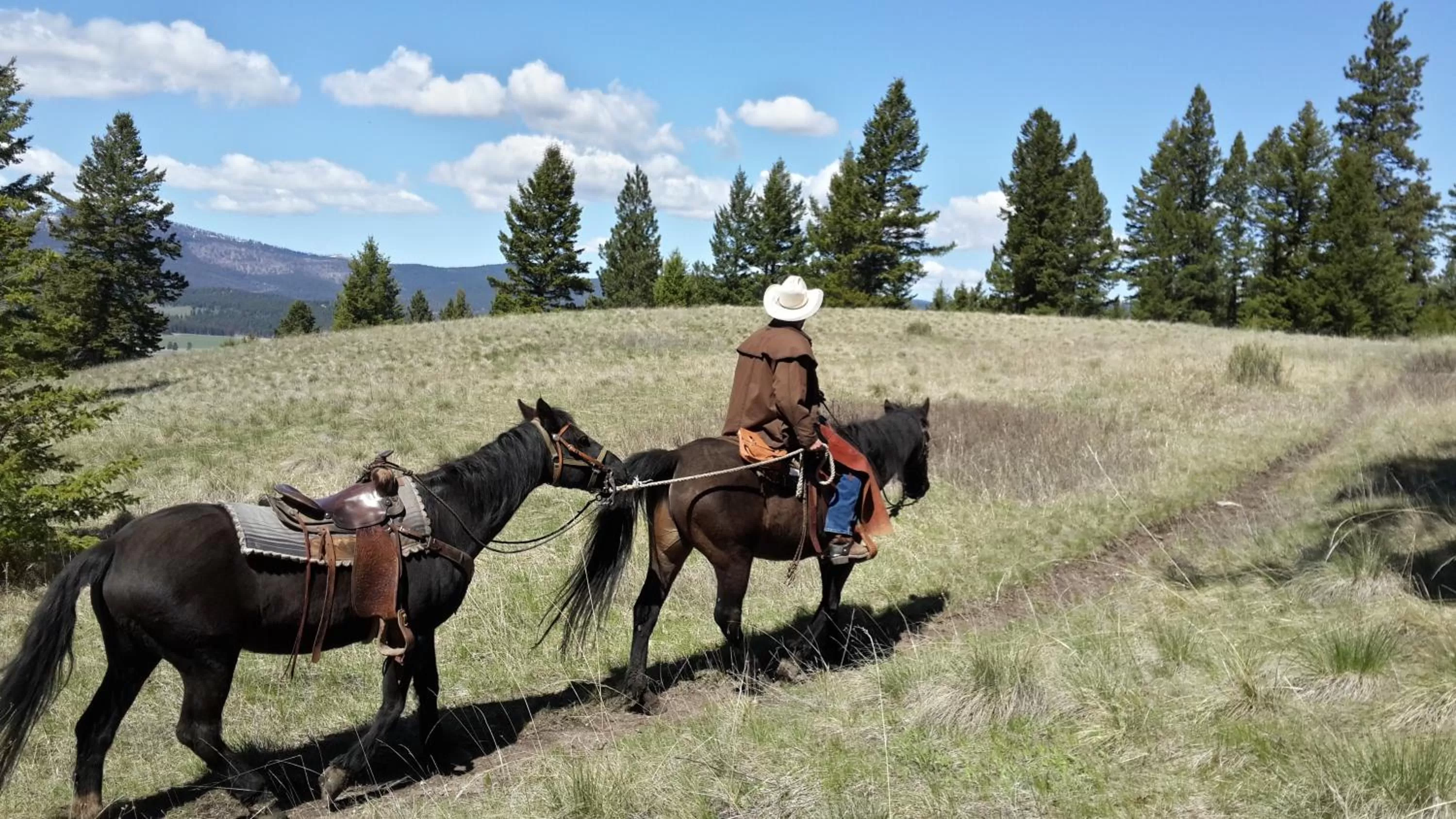 Horse-riding in Lonesome Dove Ranch