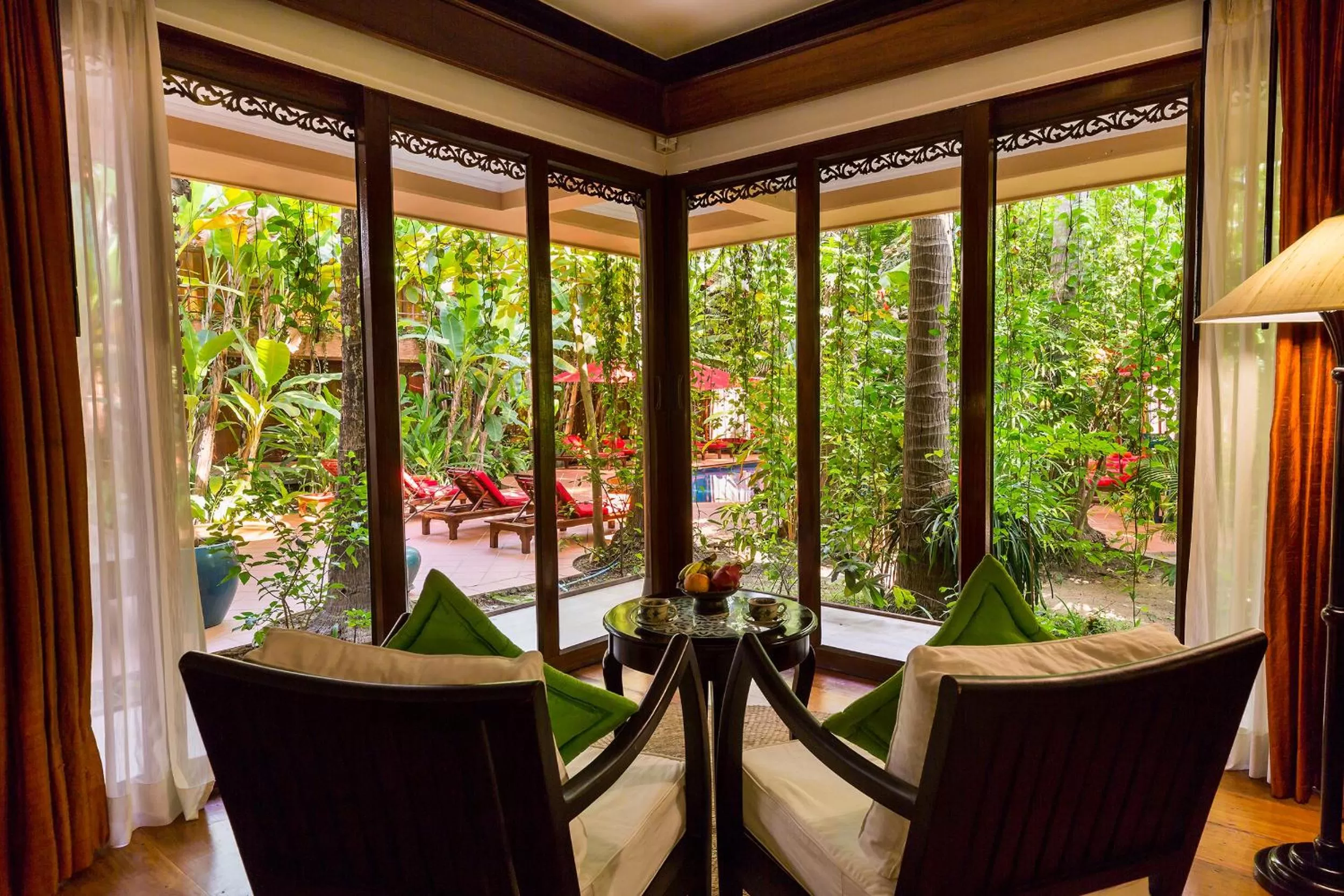 Living room in Angkor Village Hotel - Small Luxury Hotels of the World
