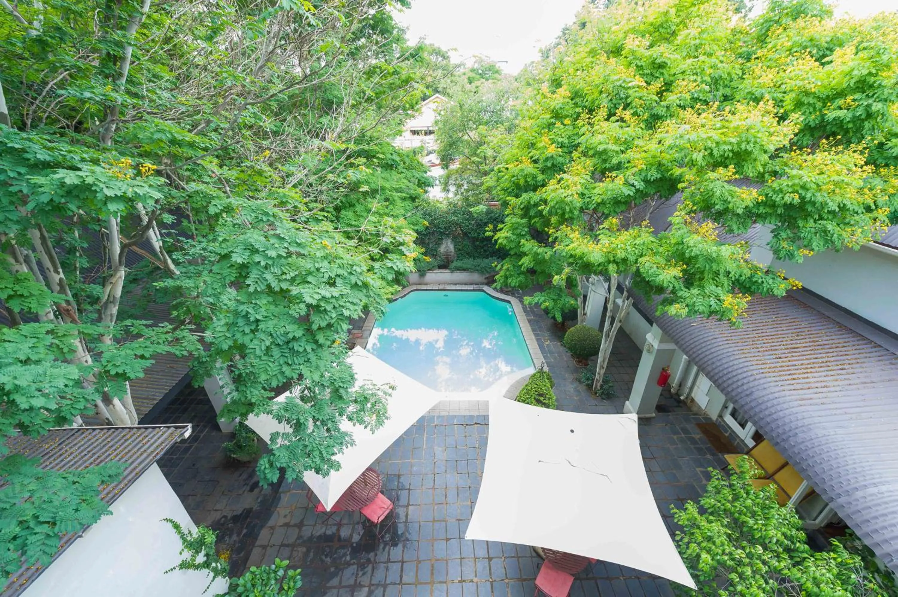 Garden view in Osborne House