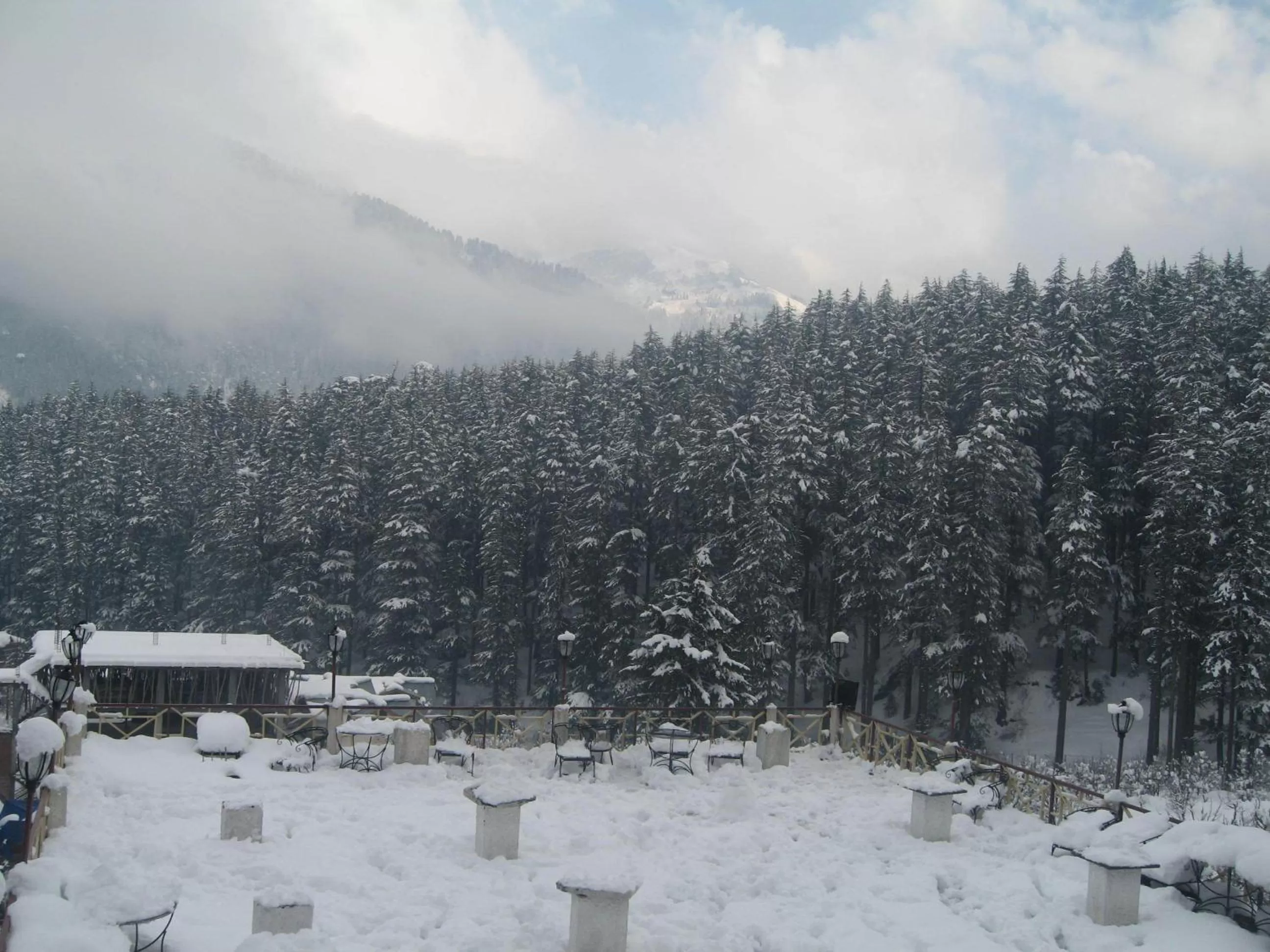 Natural landscape, Winter in Snow Valley Resorts & Spa Manali
