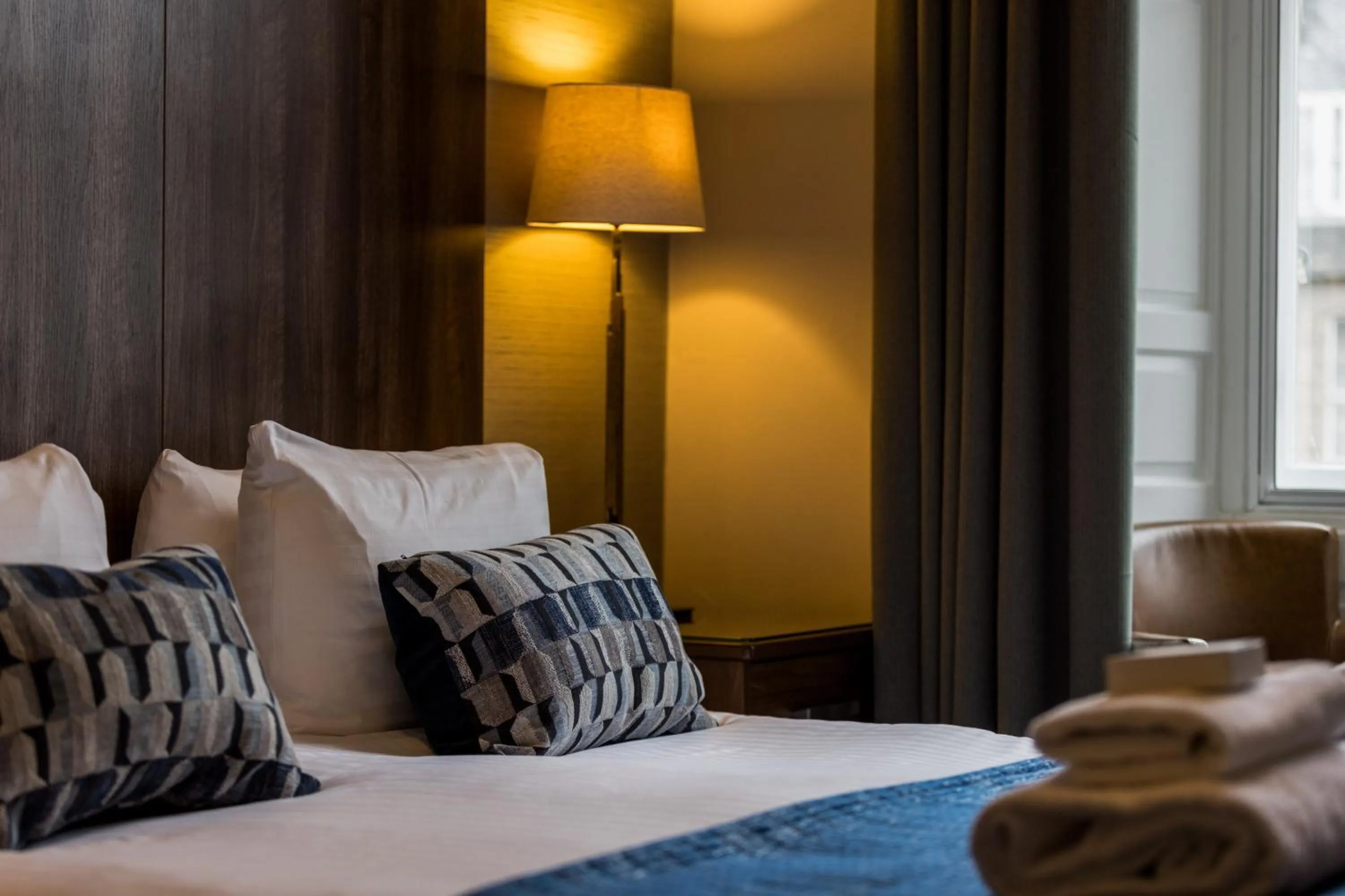 Bed in 28 York Place Hotel