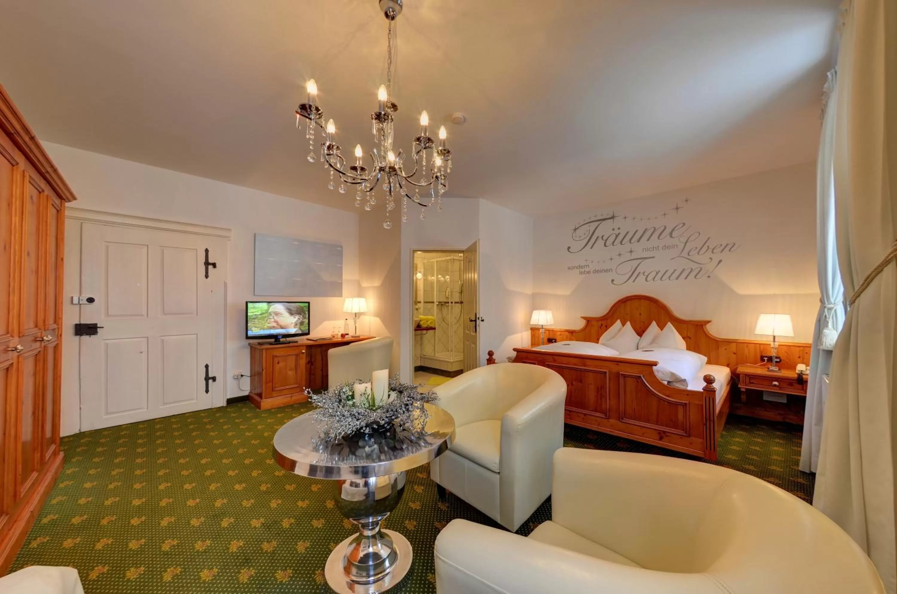 Bedroom in Boutique Hotel POST ANDECHS