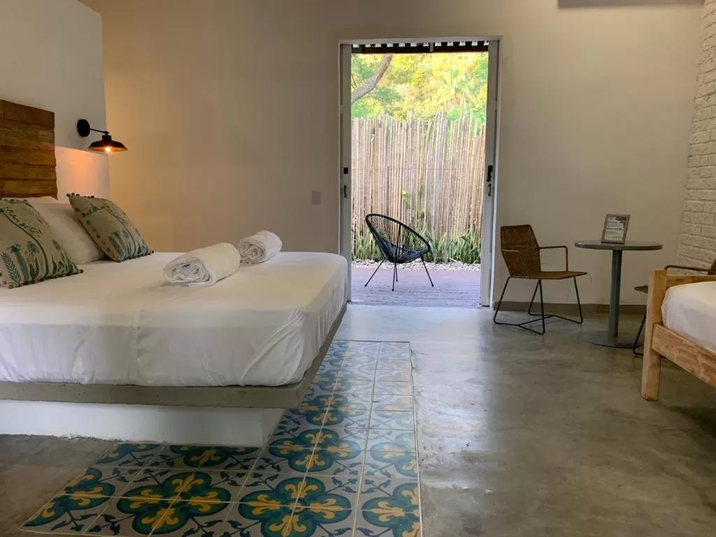 Bed in Waka Hotel Rural