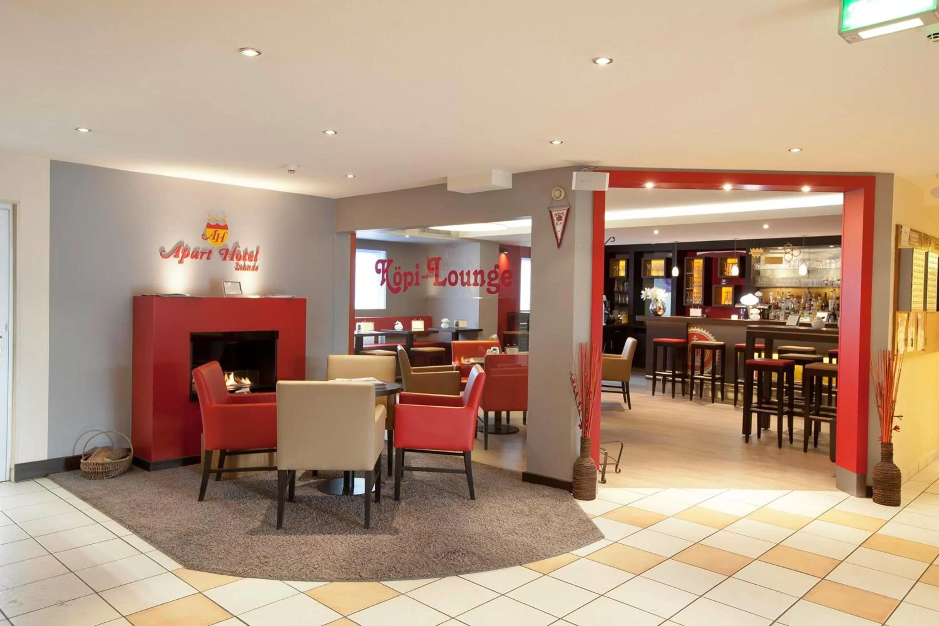 Lobby or reception in Apart Hotel Sehnde