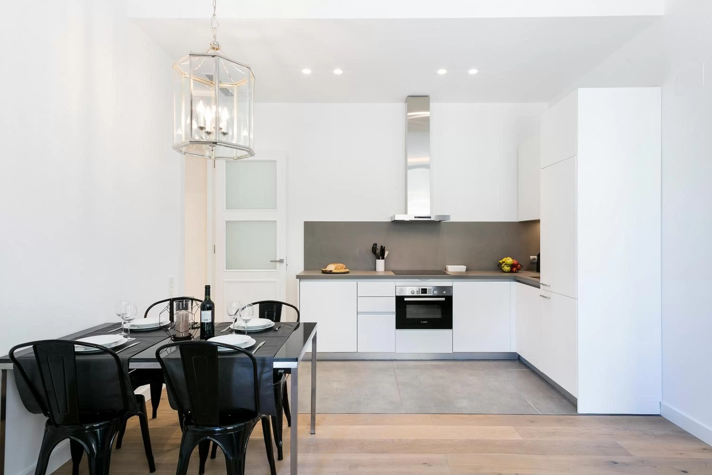 Kitchen or kitchenette in Murmuri Residence Mercader