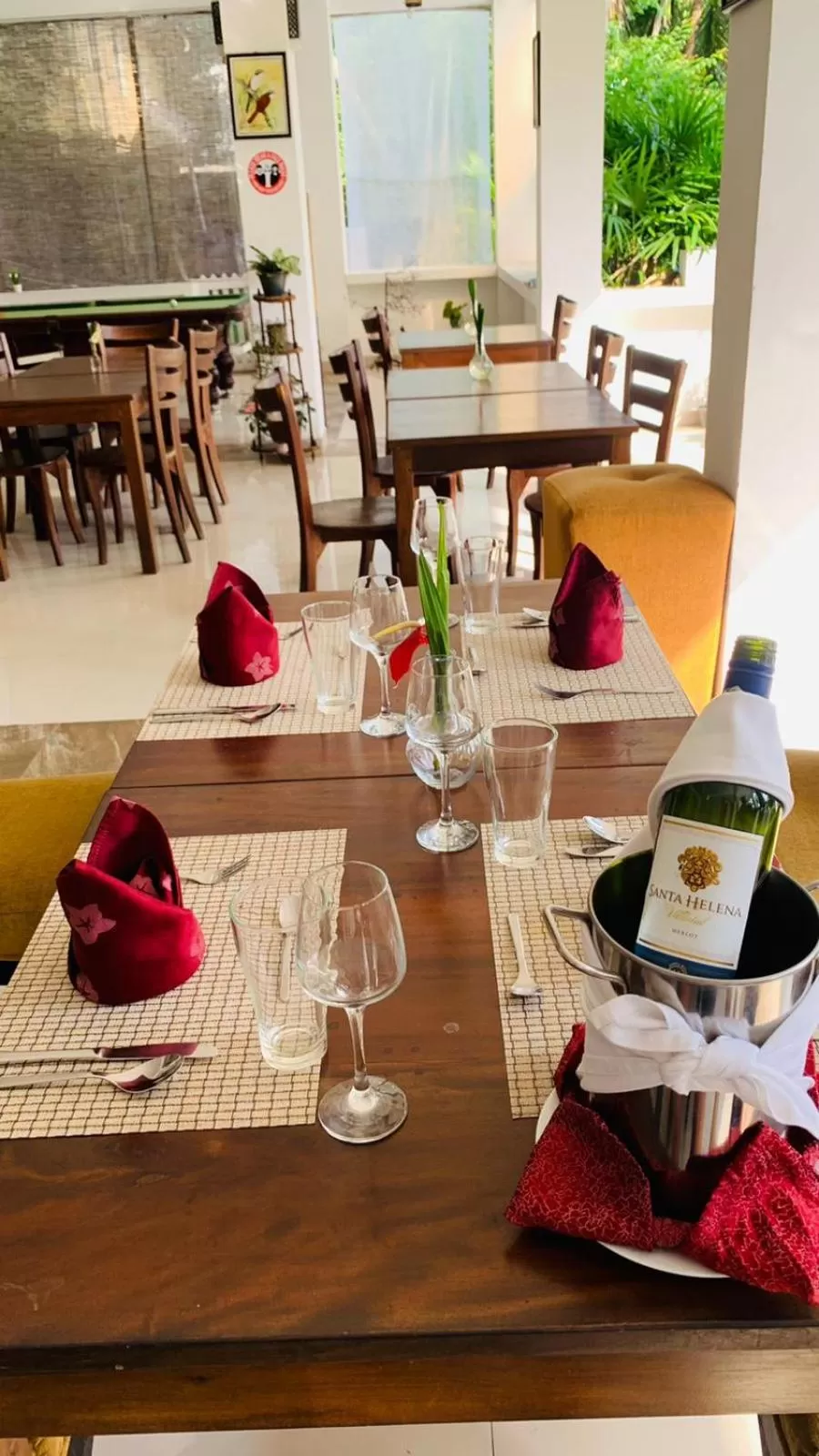 Restaurant/Places to Eat in Kandy Rivers Edge Nature Resort