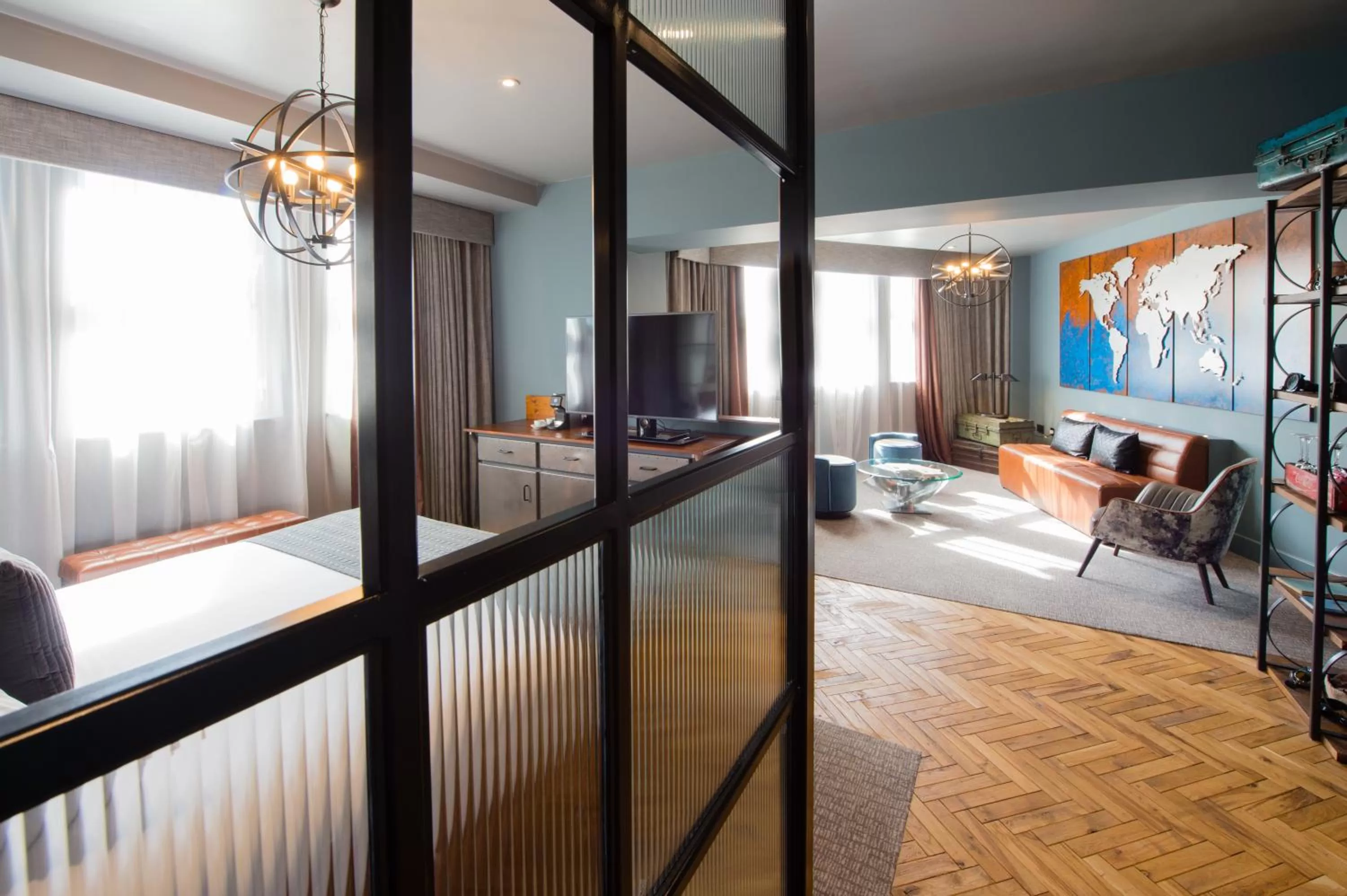 Bedroom, Bed in Malmaison Manchester