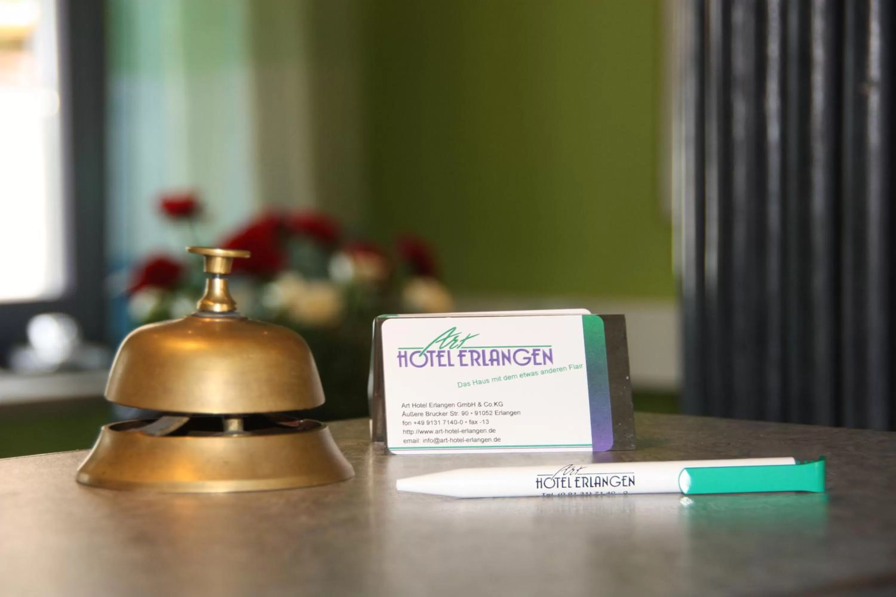 Lobby or reception in Art-Hotel Erlangen