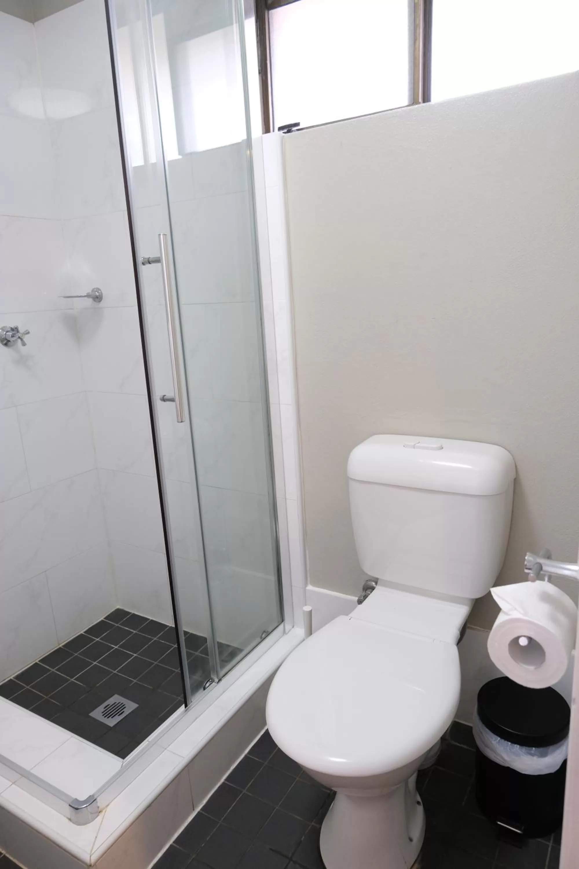 Toilet in Sapphire Palms Motel