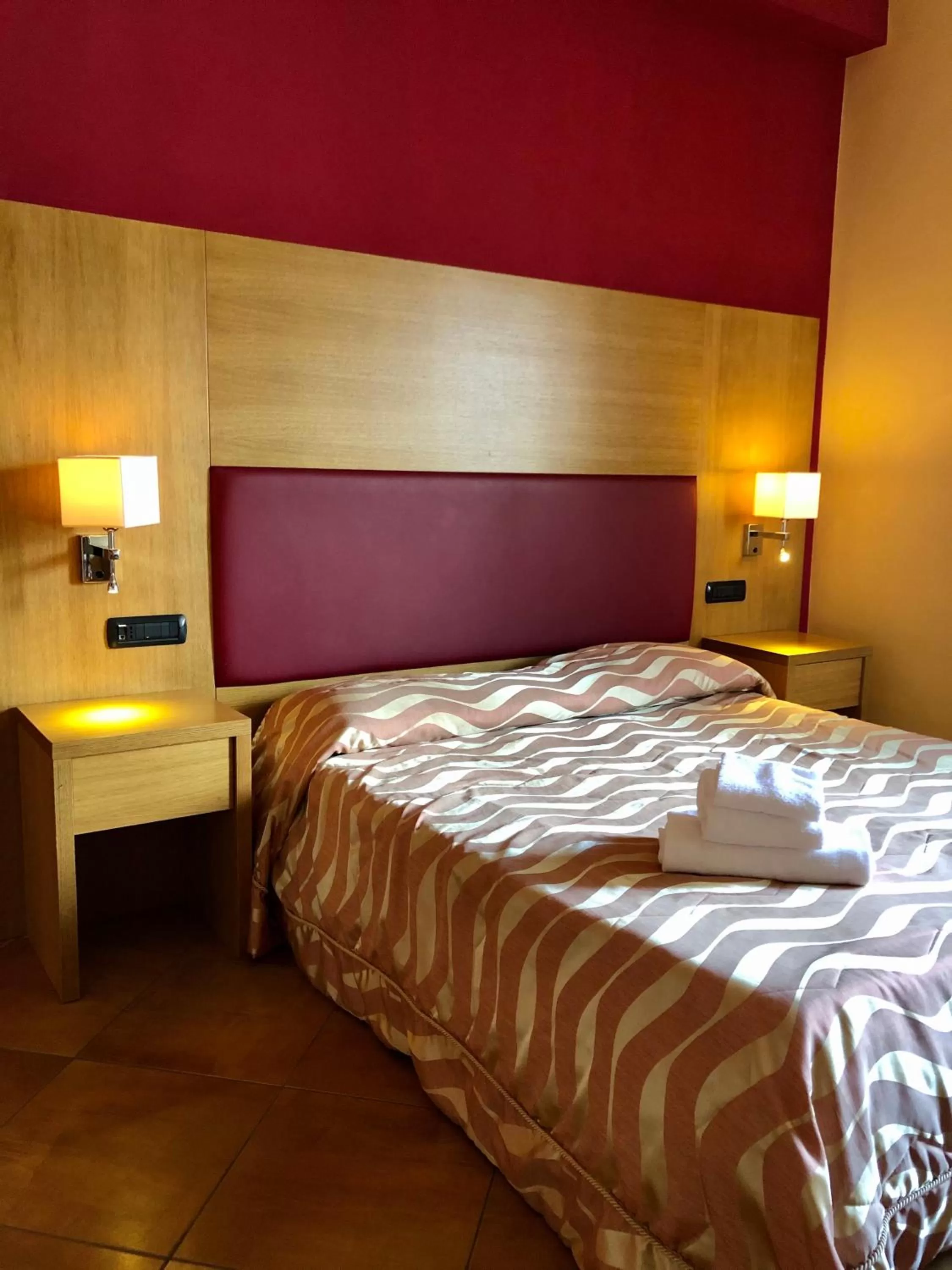 Bed in Mingone Hotel Ristorante