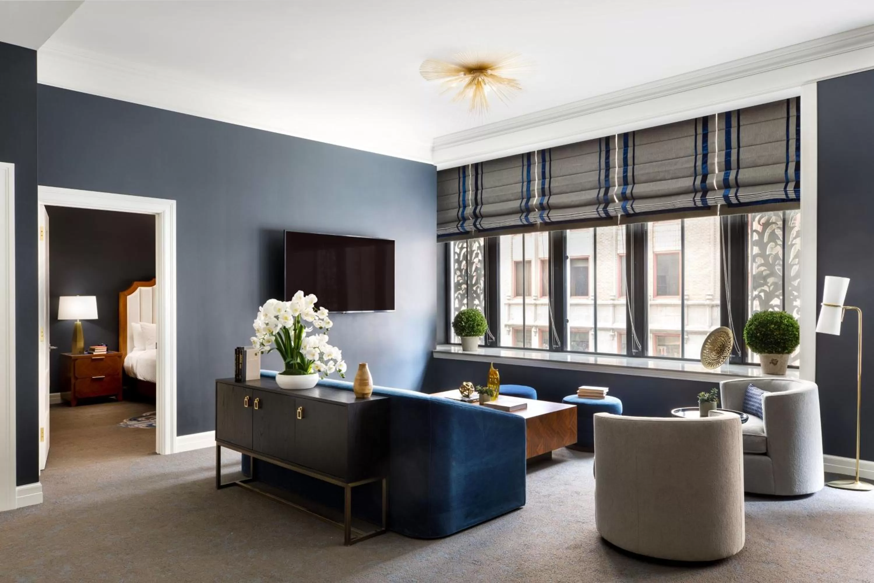 Living room in The National, Autograph Collection