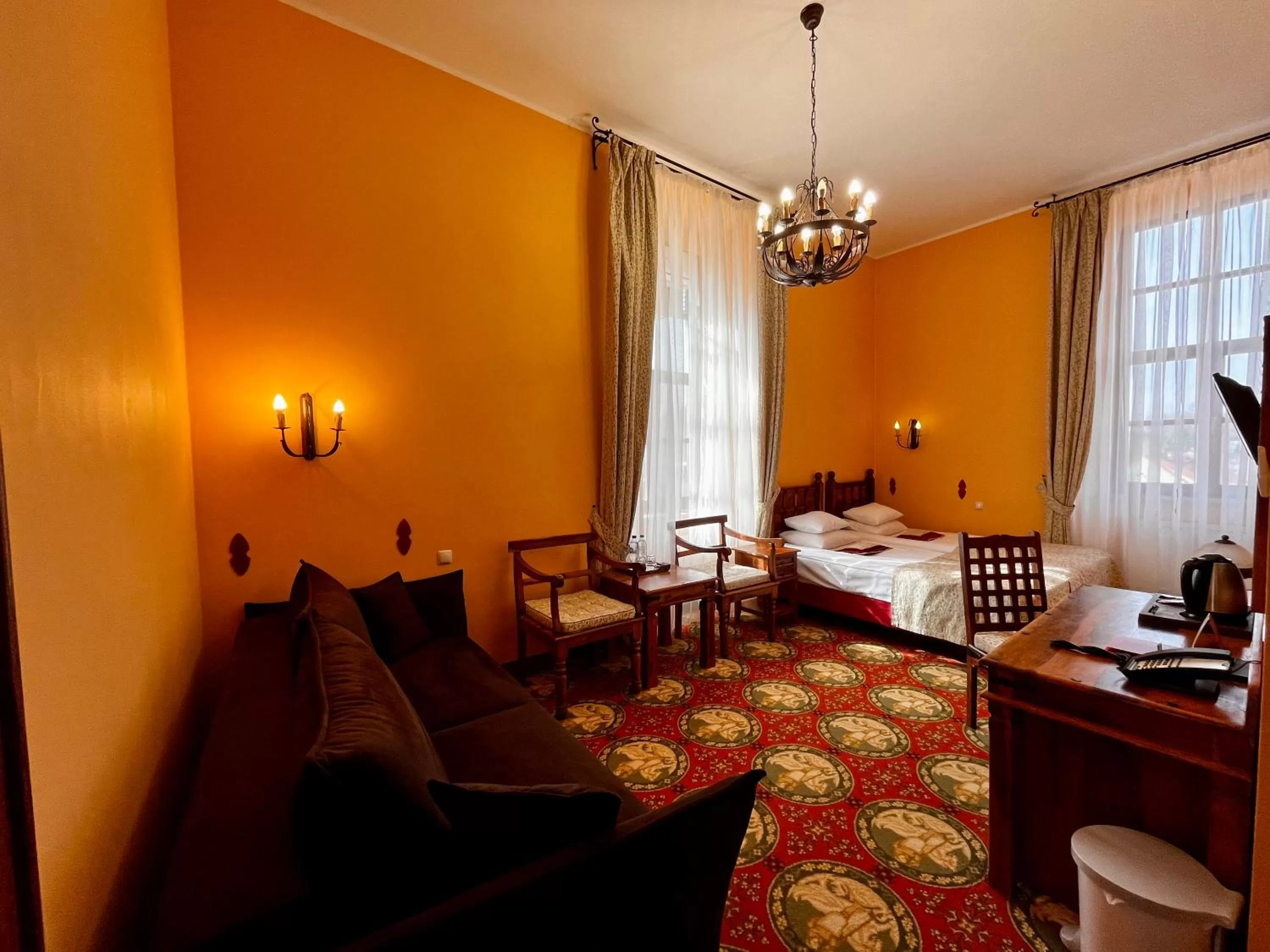 Photo of the whole room, Bed in Hotel Zamek Ryn