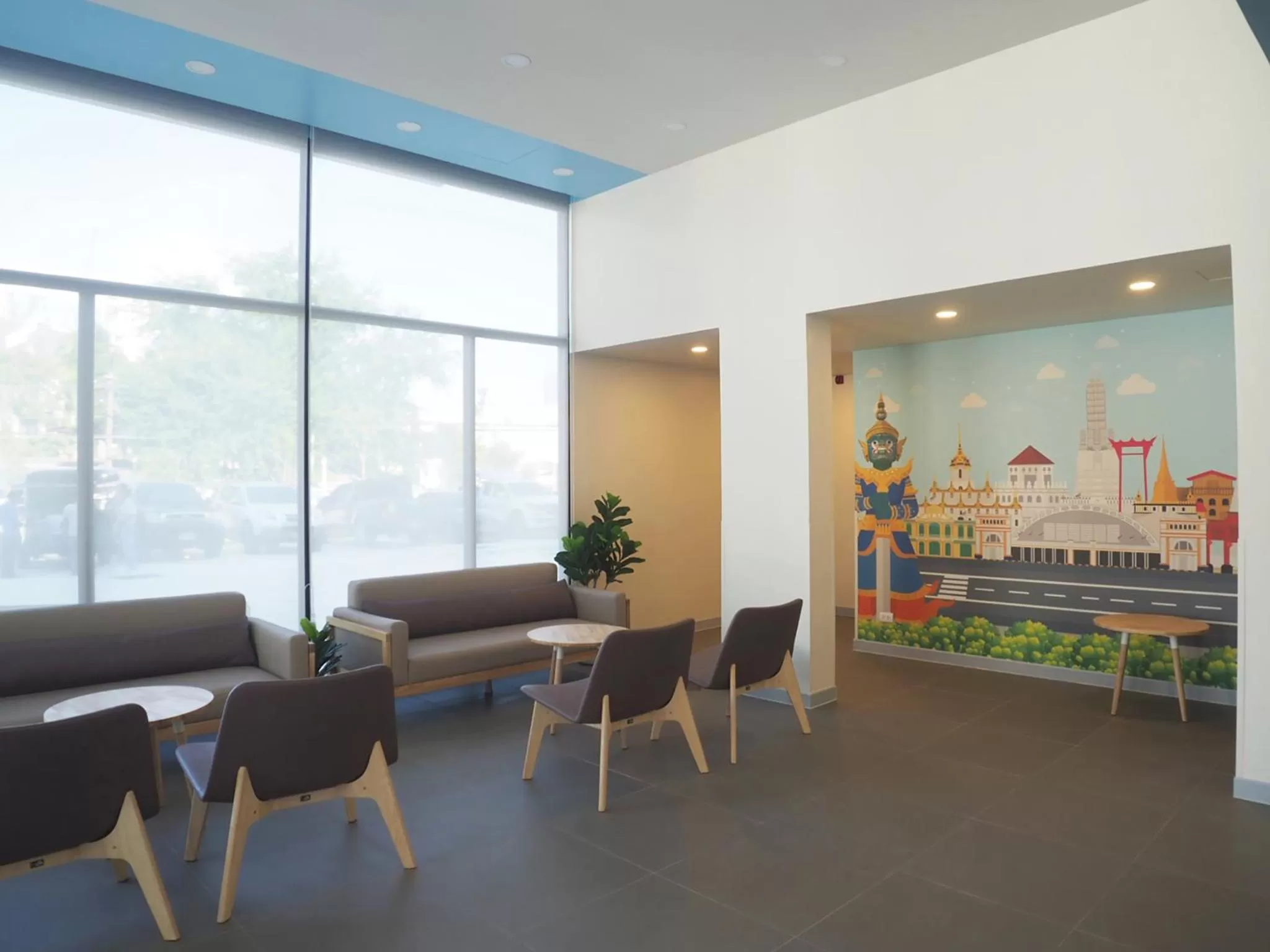 Lobby or reception in HOP INN Bangkok Bangna