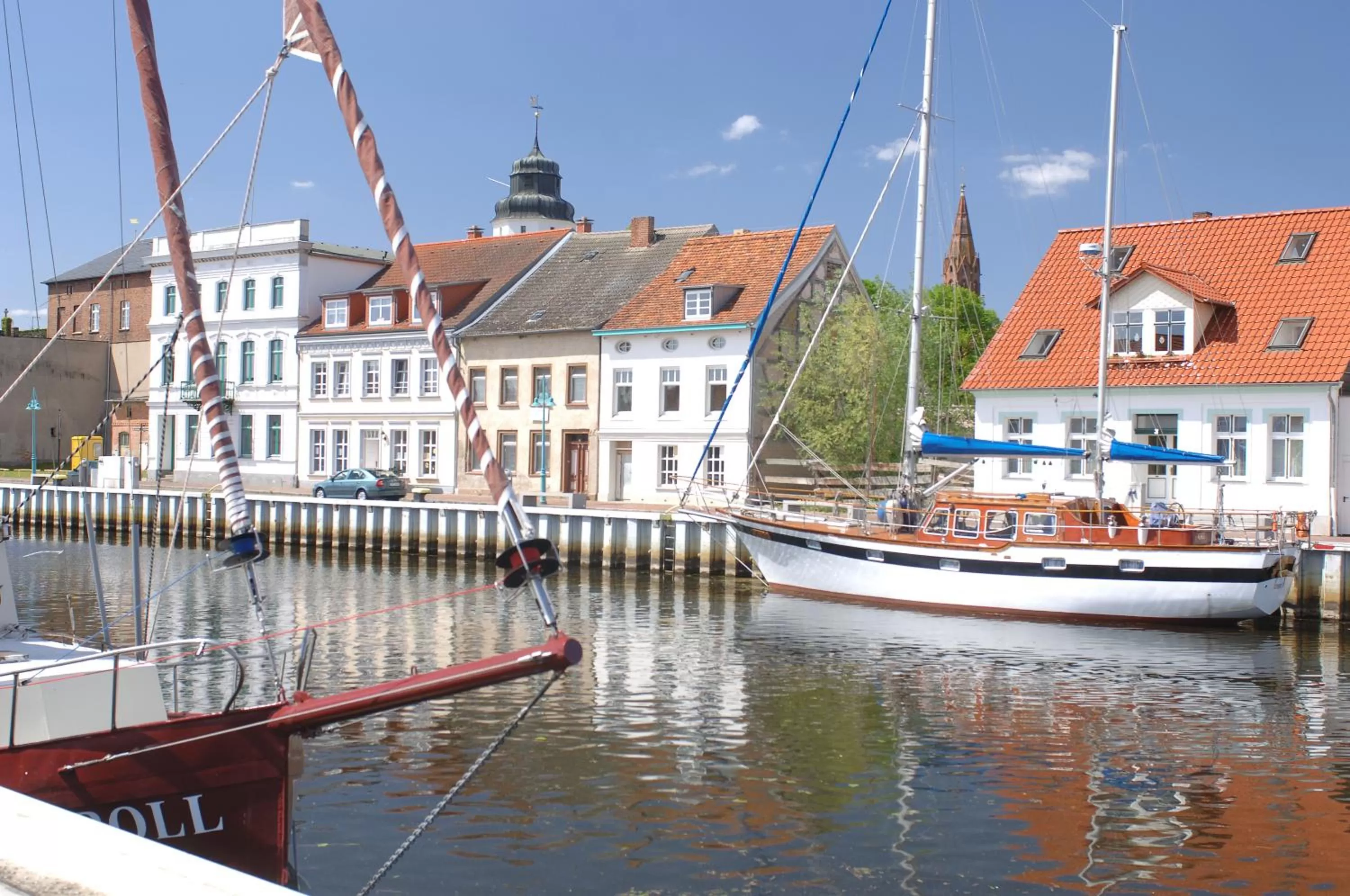 On site in HafenHotel PommernYacht