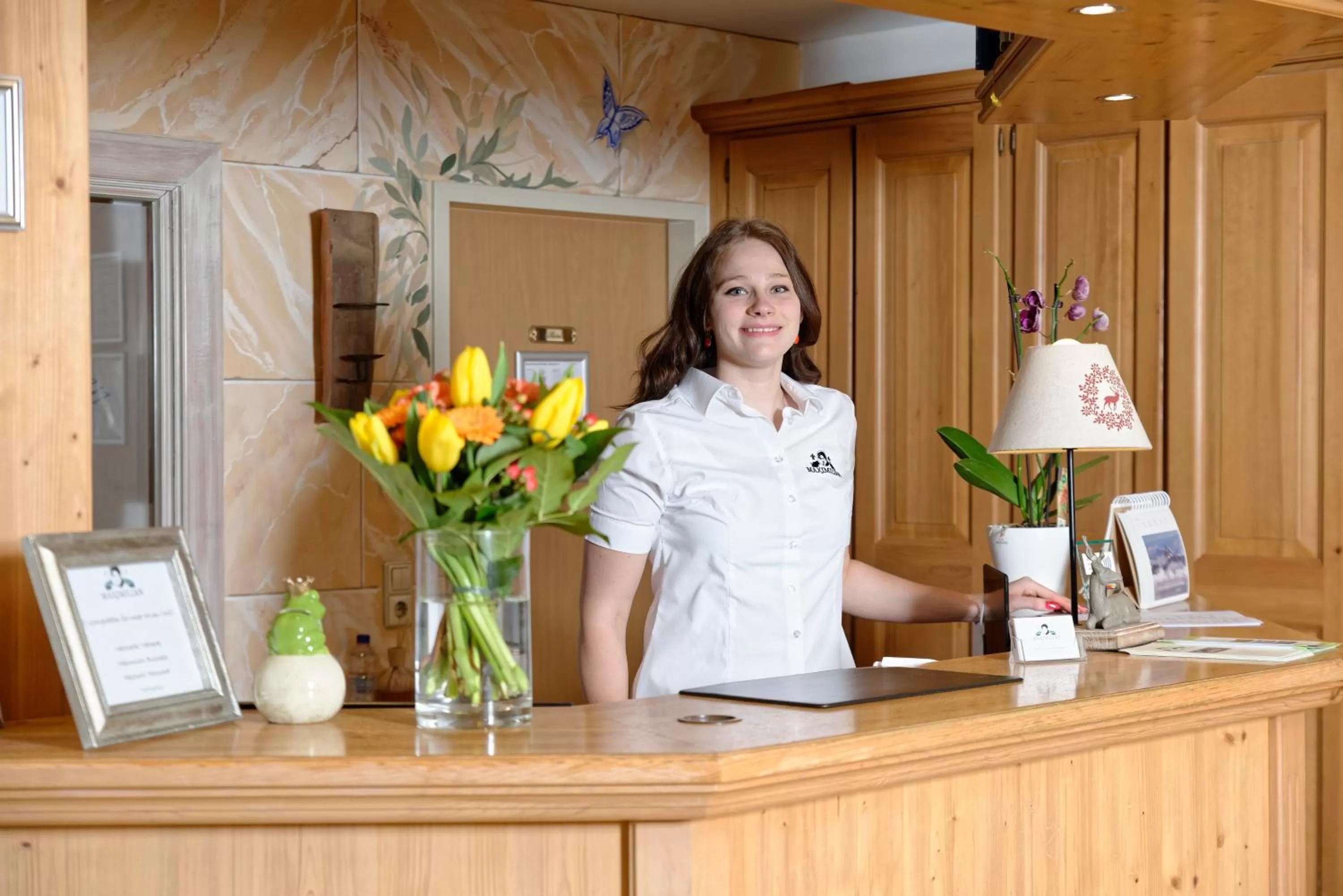 Lobby or reception in Hotel zum Maximilian