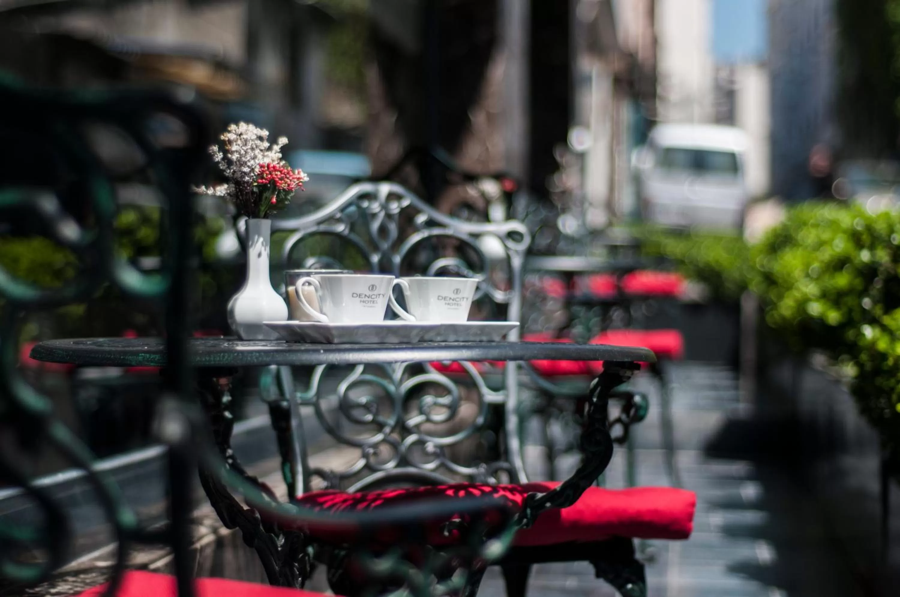 Patio in Dencity Hotels & Spa