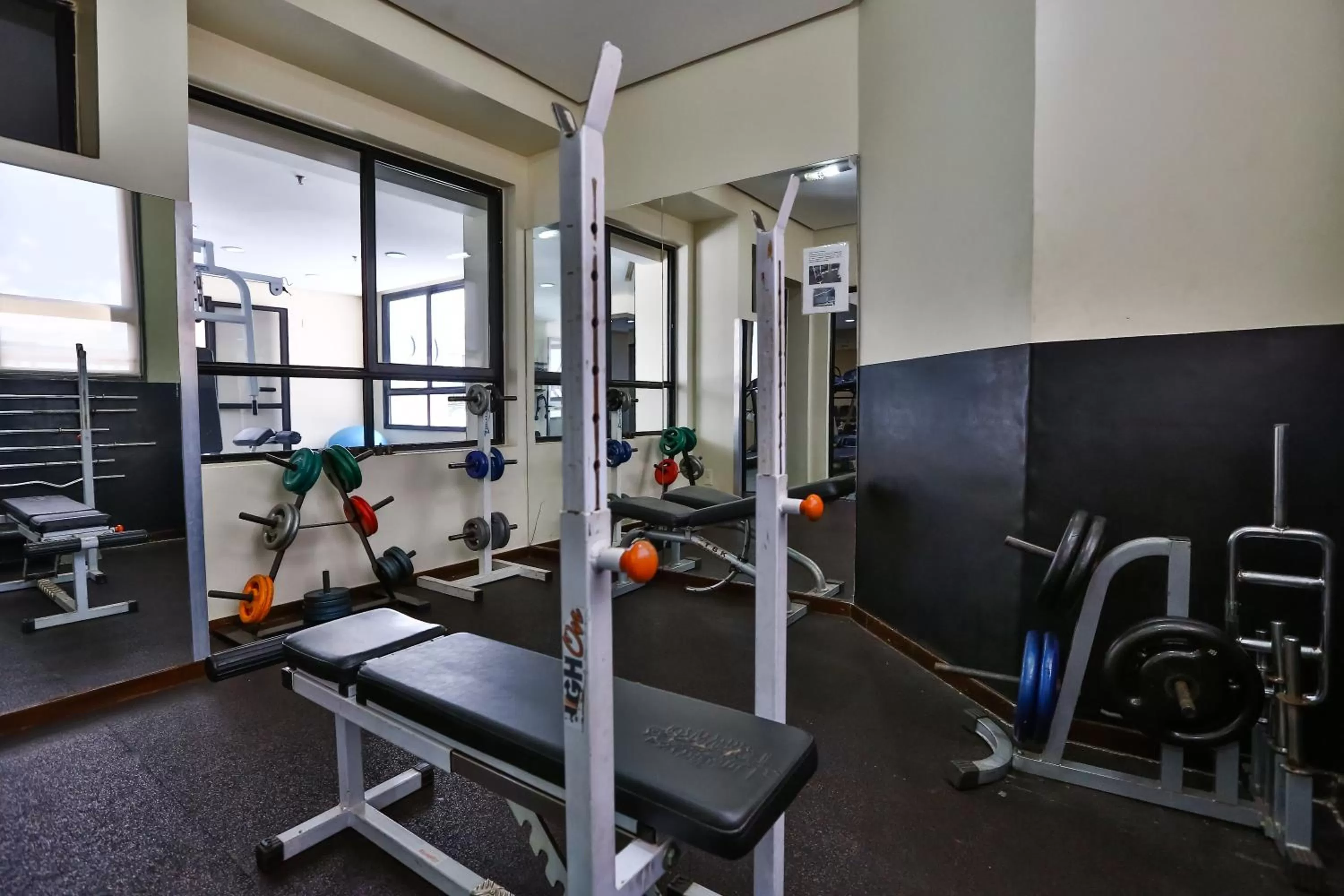 Fitness centre/facilities in Metropolitan Hotel Brasília