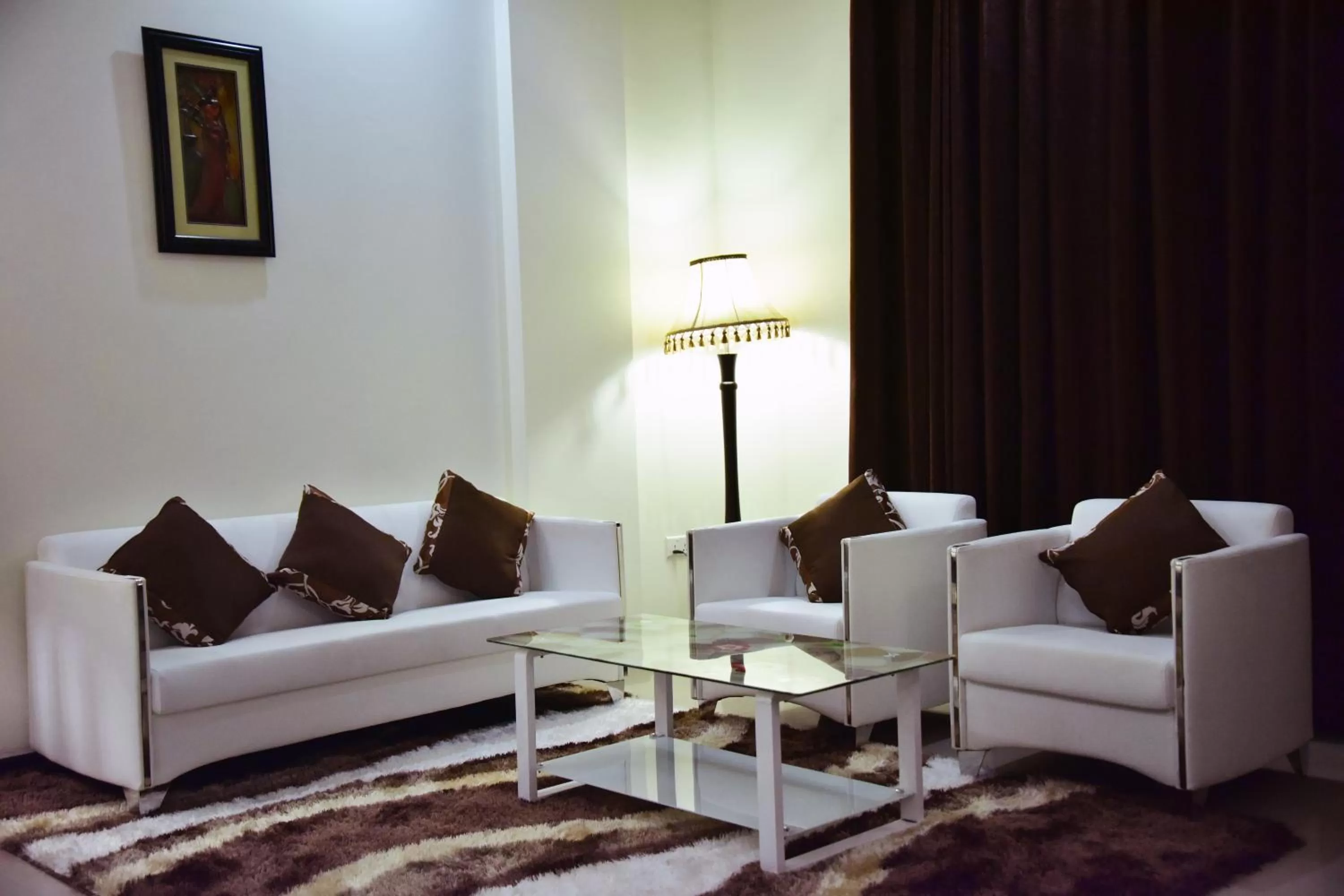 Living room in Hotel Blue Sapphire