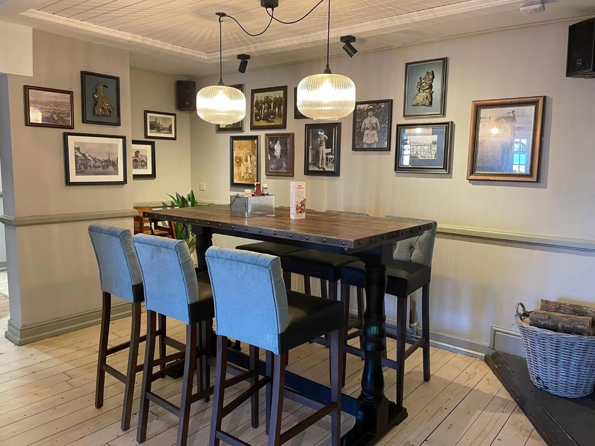 Seating area in Punch House Monmouth