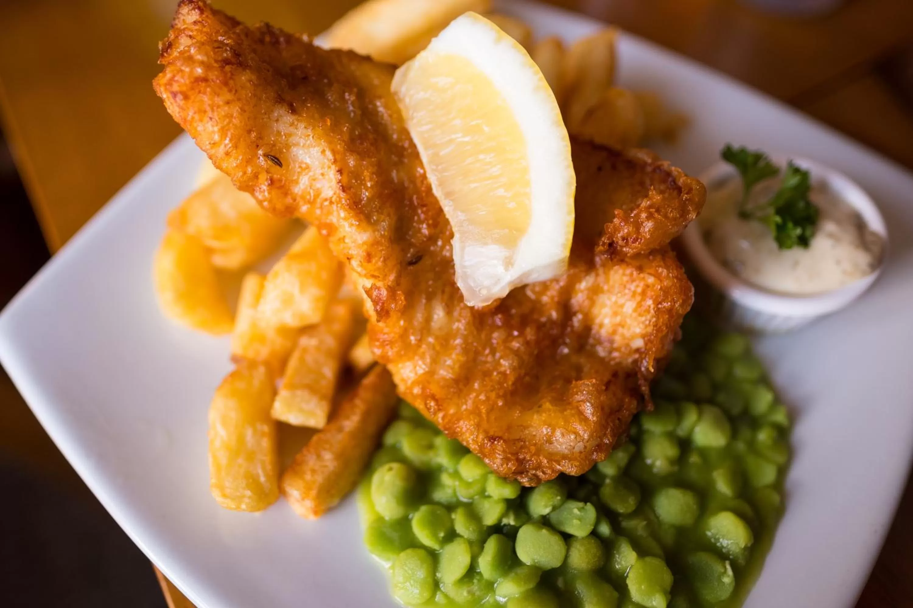 Food close-up in Kings Arms