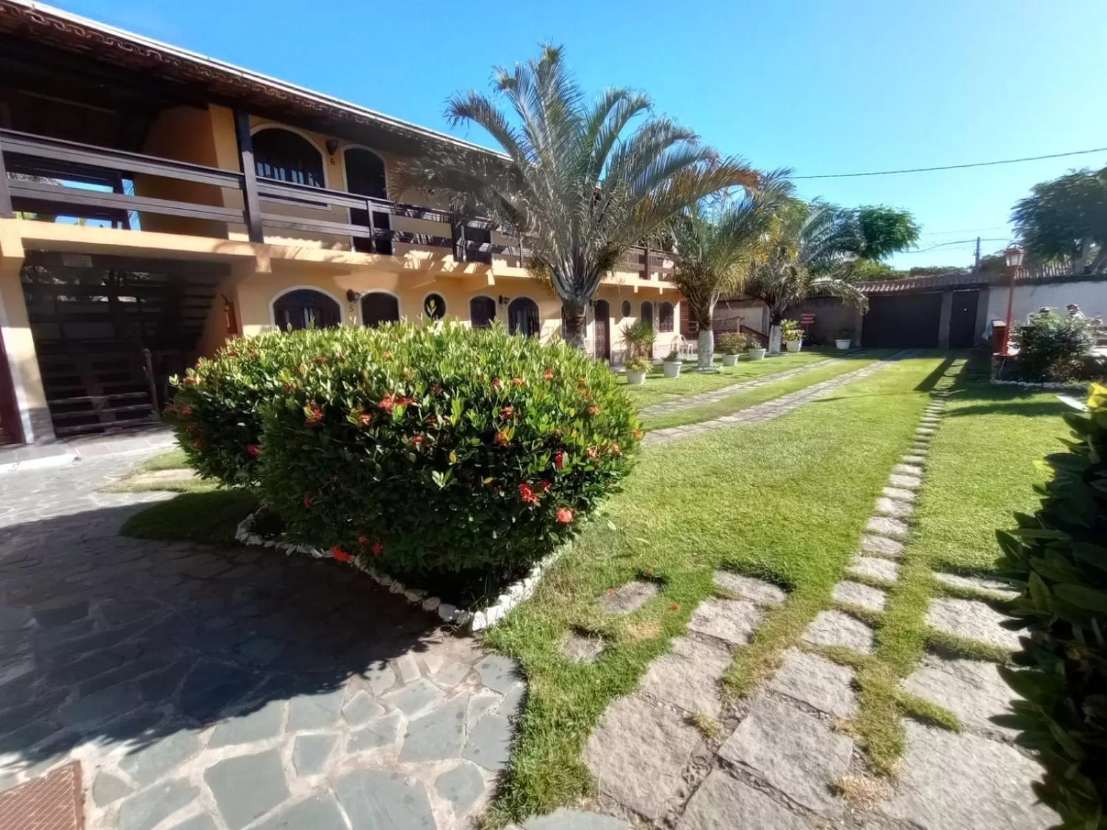 Garden in Pousada Estalage