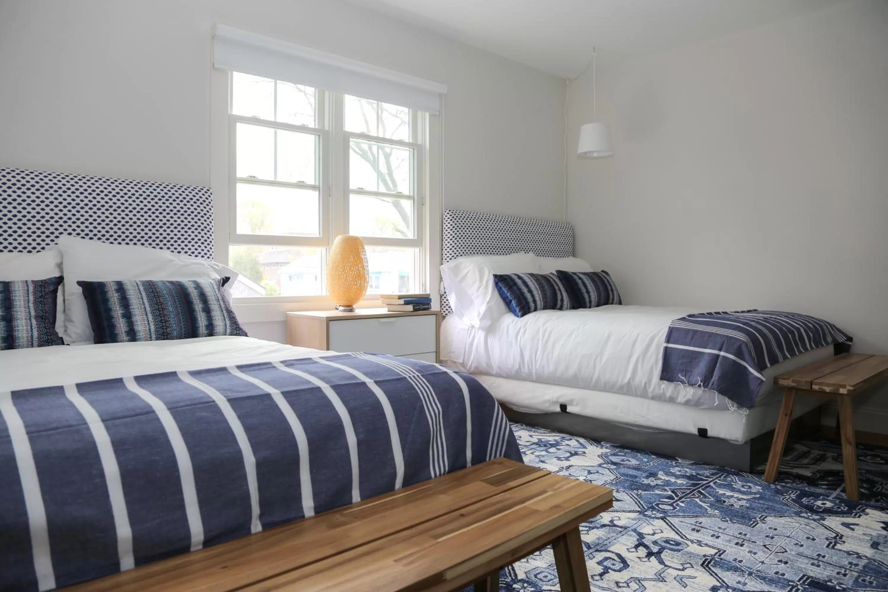 Bed in The Sea Breeze Inn