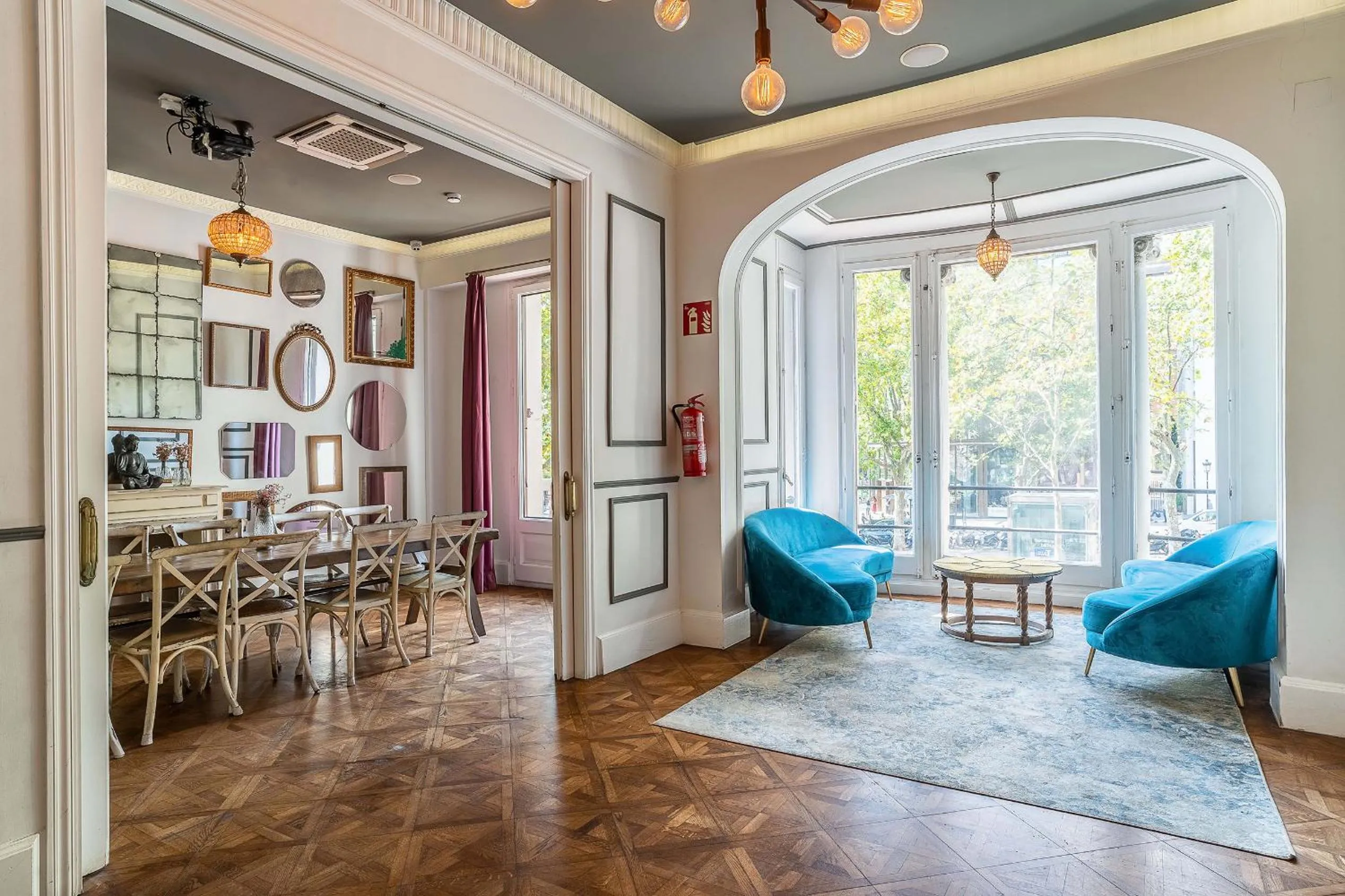 Living room in Casa Gracia