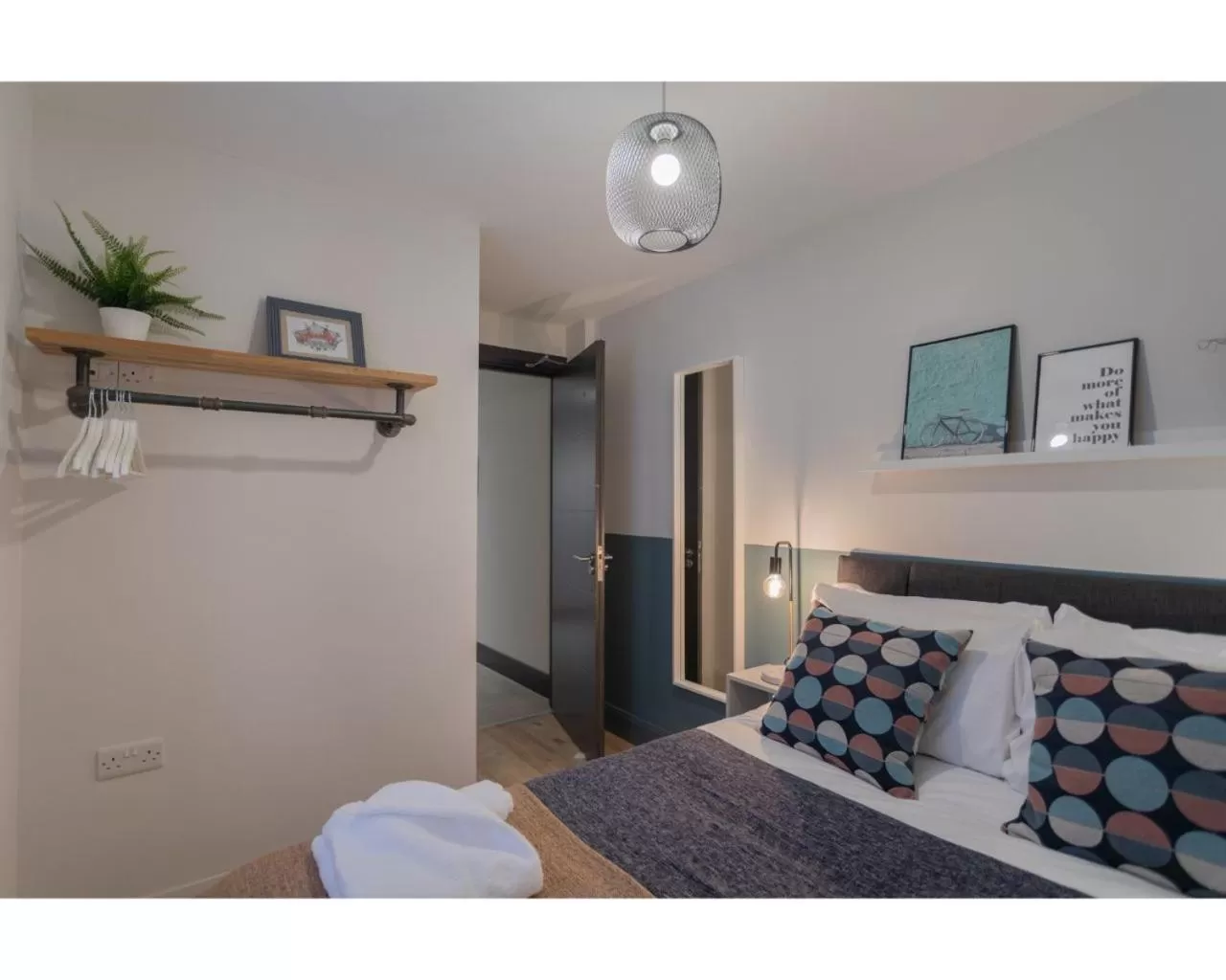 Bedroom in Central Belfast Apartments Camden Street