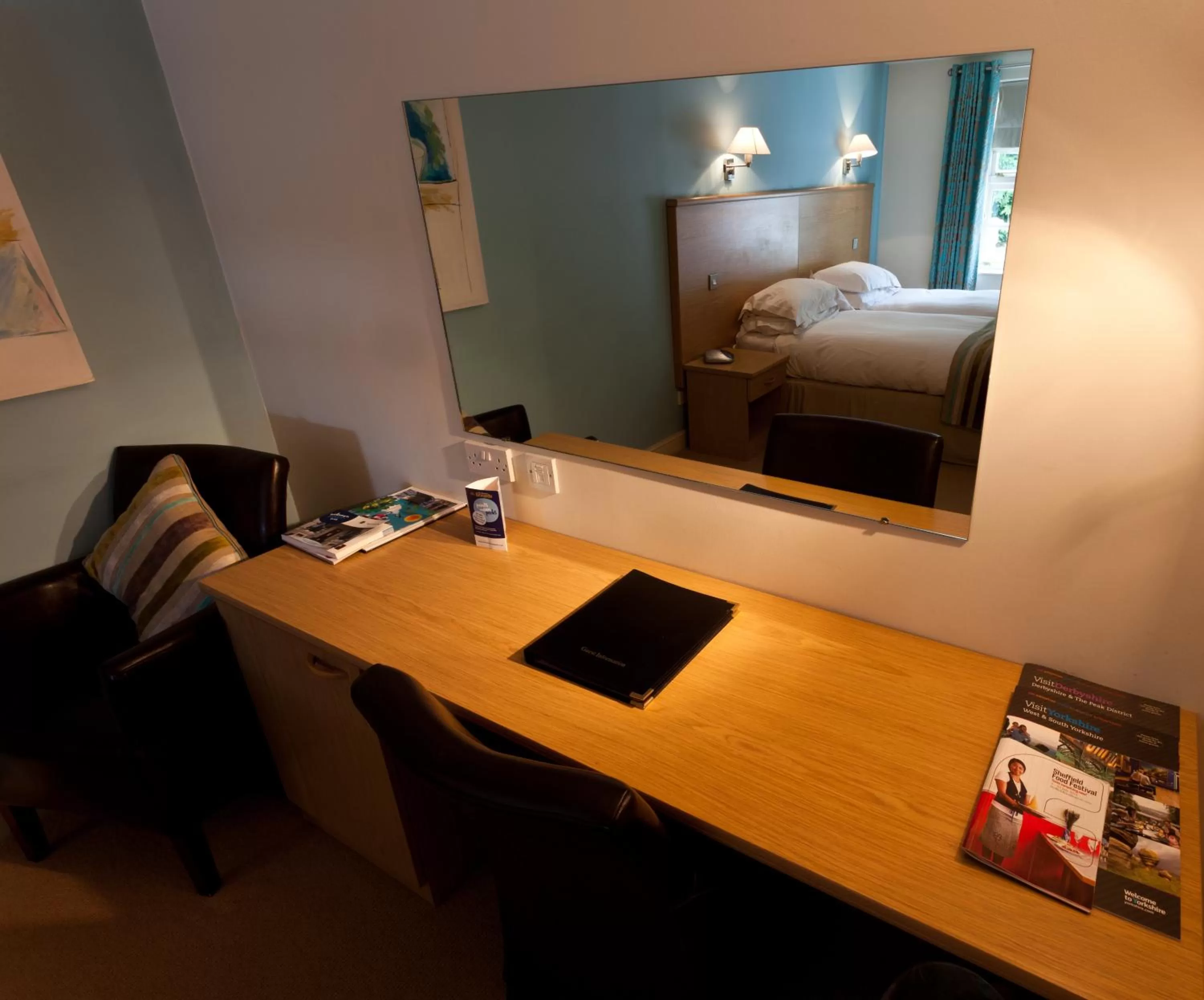 Seating area, Bed in Best Western Plus Sheffield Mosborough Hall Hotel