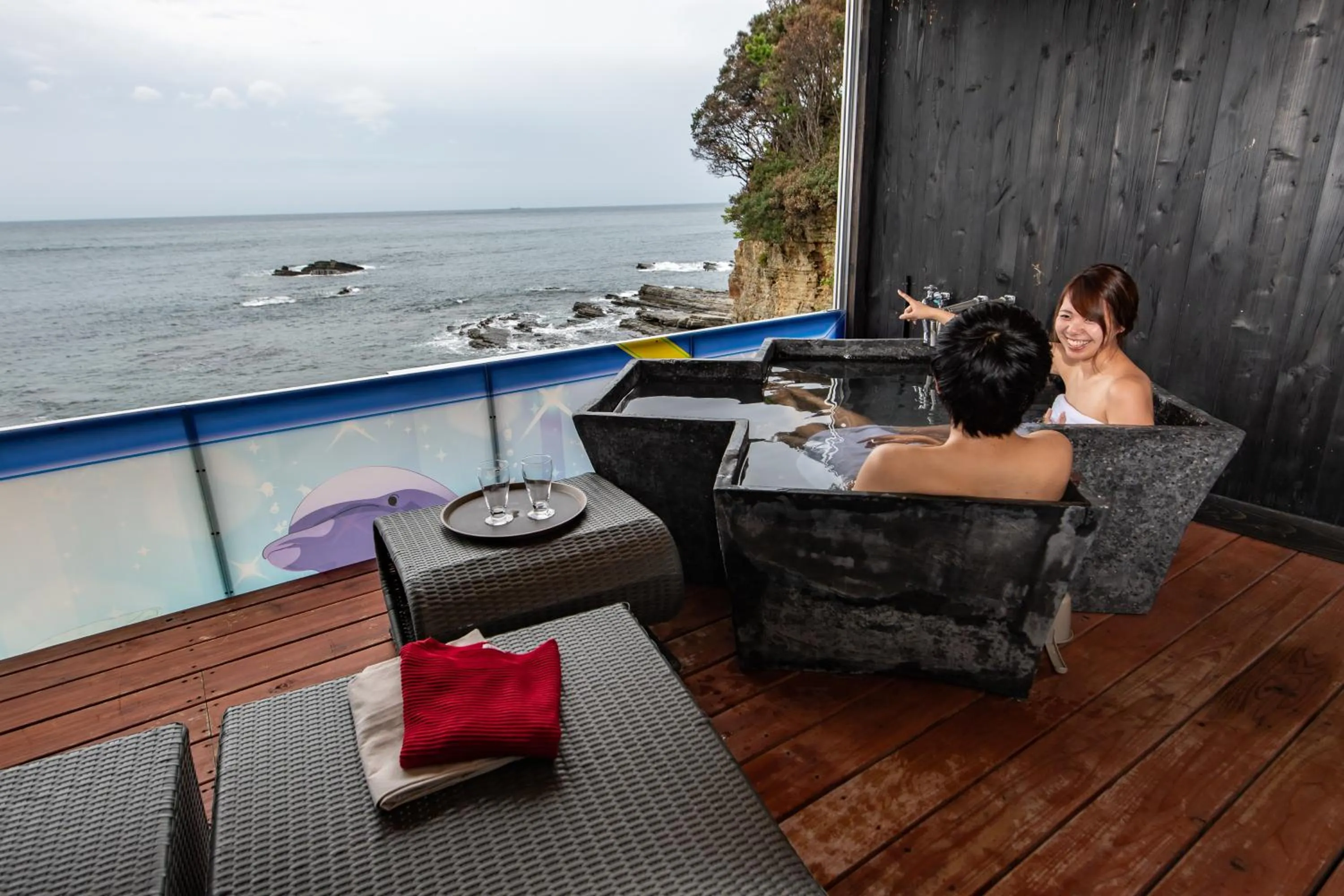 Sea view in XYZ Private Spa and Seaside Resort