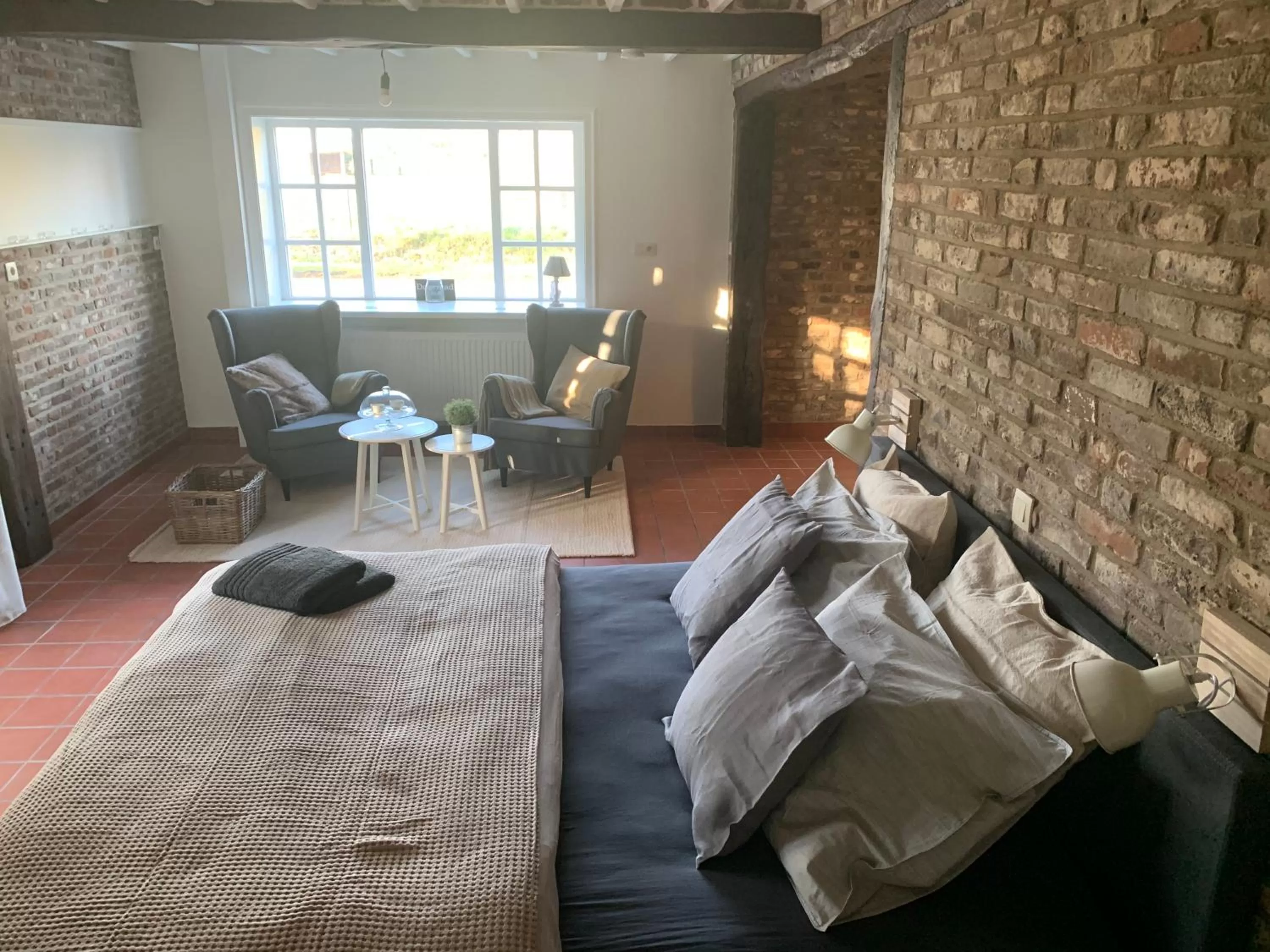 Seating Area in B&B Dageraad